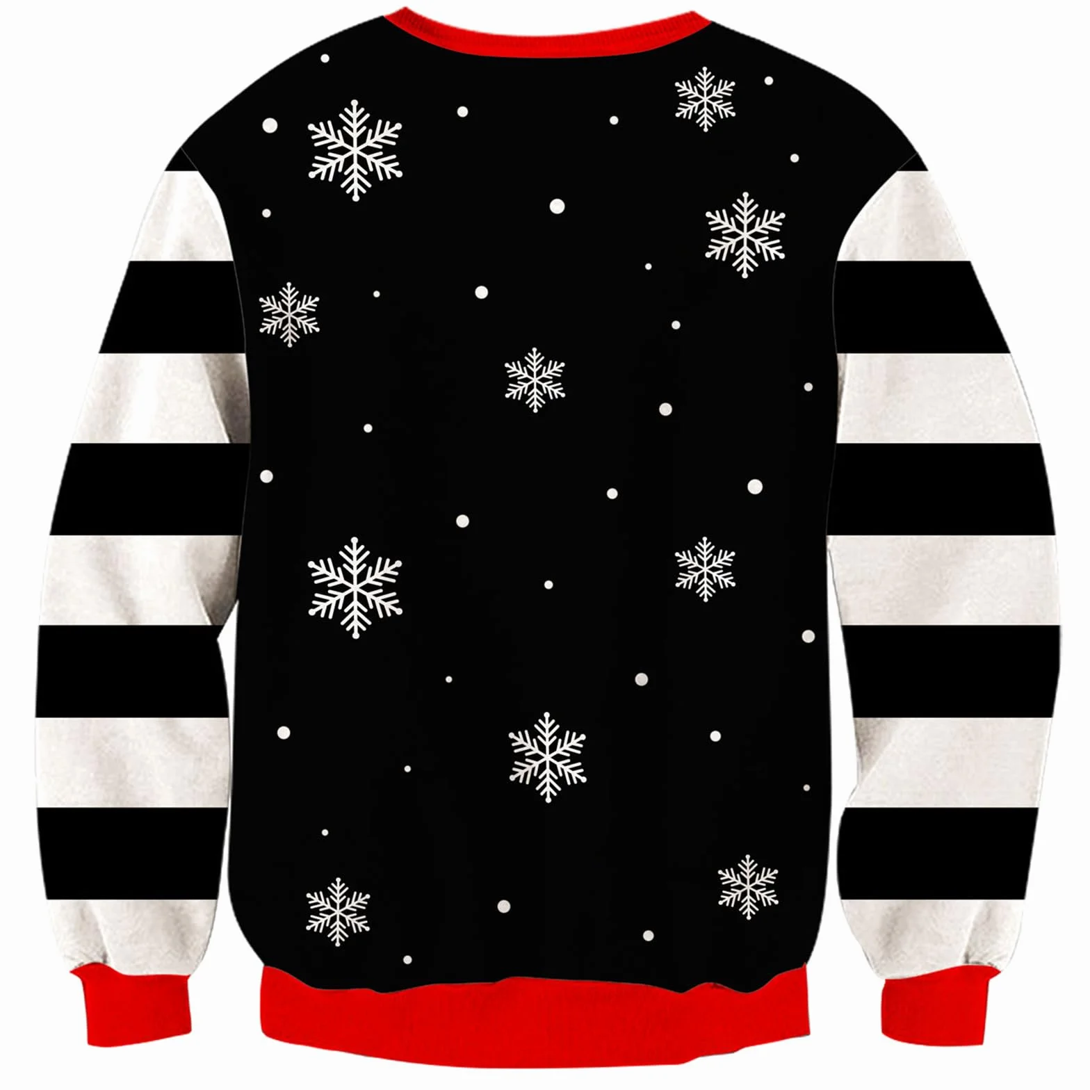 Pull de Noël 3D Garçons Filles Tricoté Amusant Impression 7-14 Ans