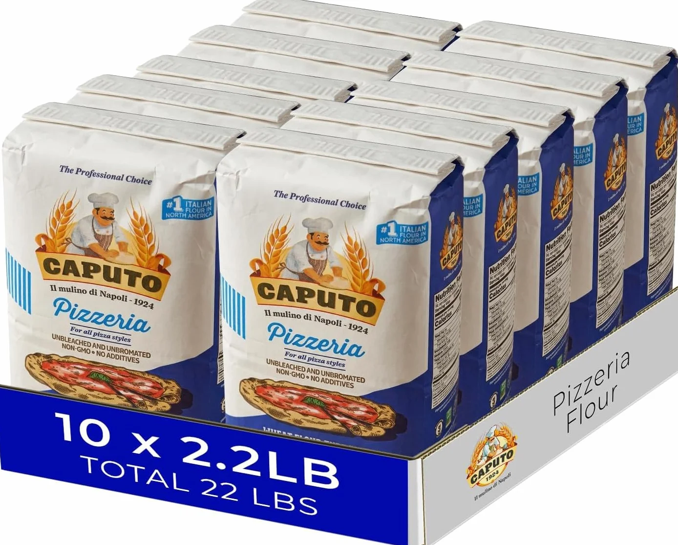 KUTYUUT 6x Farina Molino Caputo Pizzeria per Pizza Napoli Pizzamehl Pizza Mehl 1kg