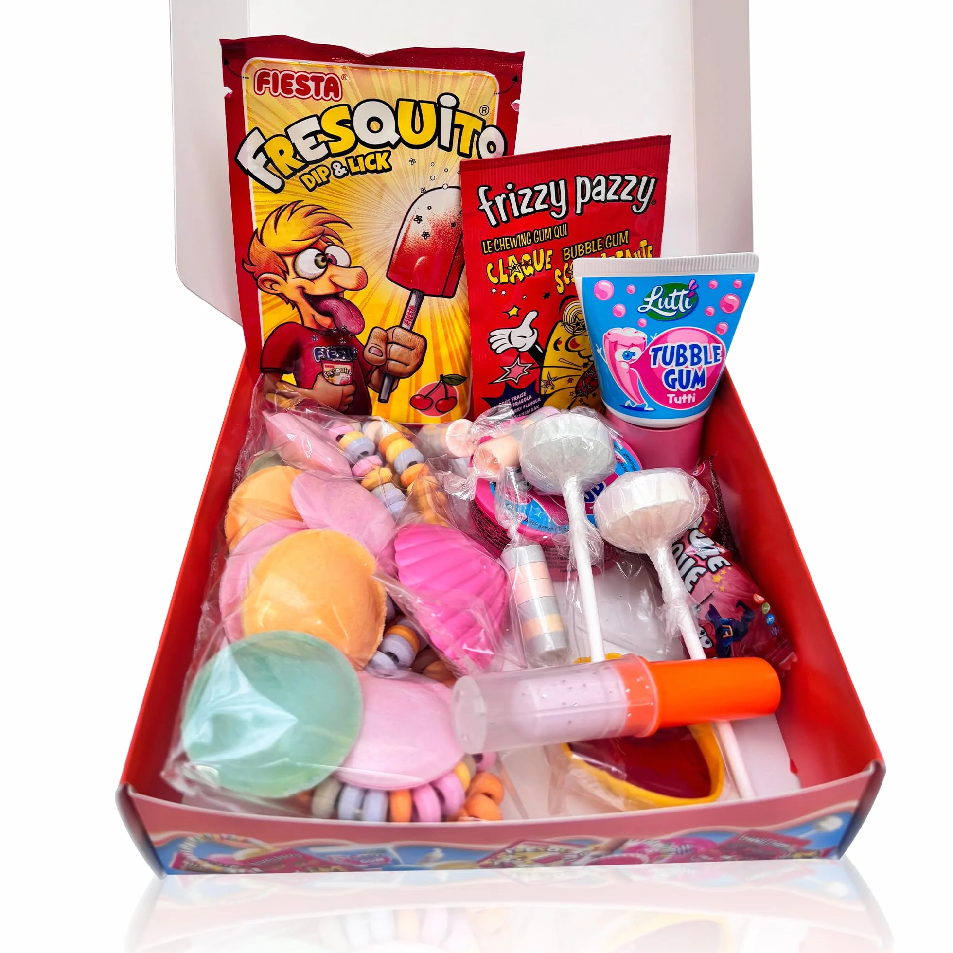 Mini Box Bonbons Années 80-13 références différentes pour redécouvrir le plaisir des bonbons des années 80 - Assortiment de confiseries 300g