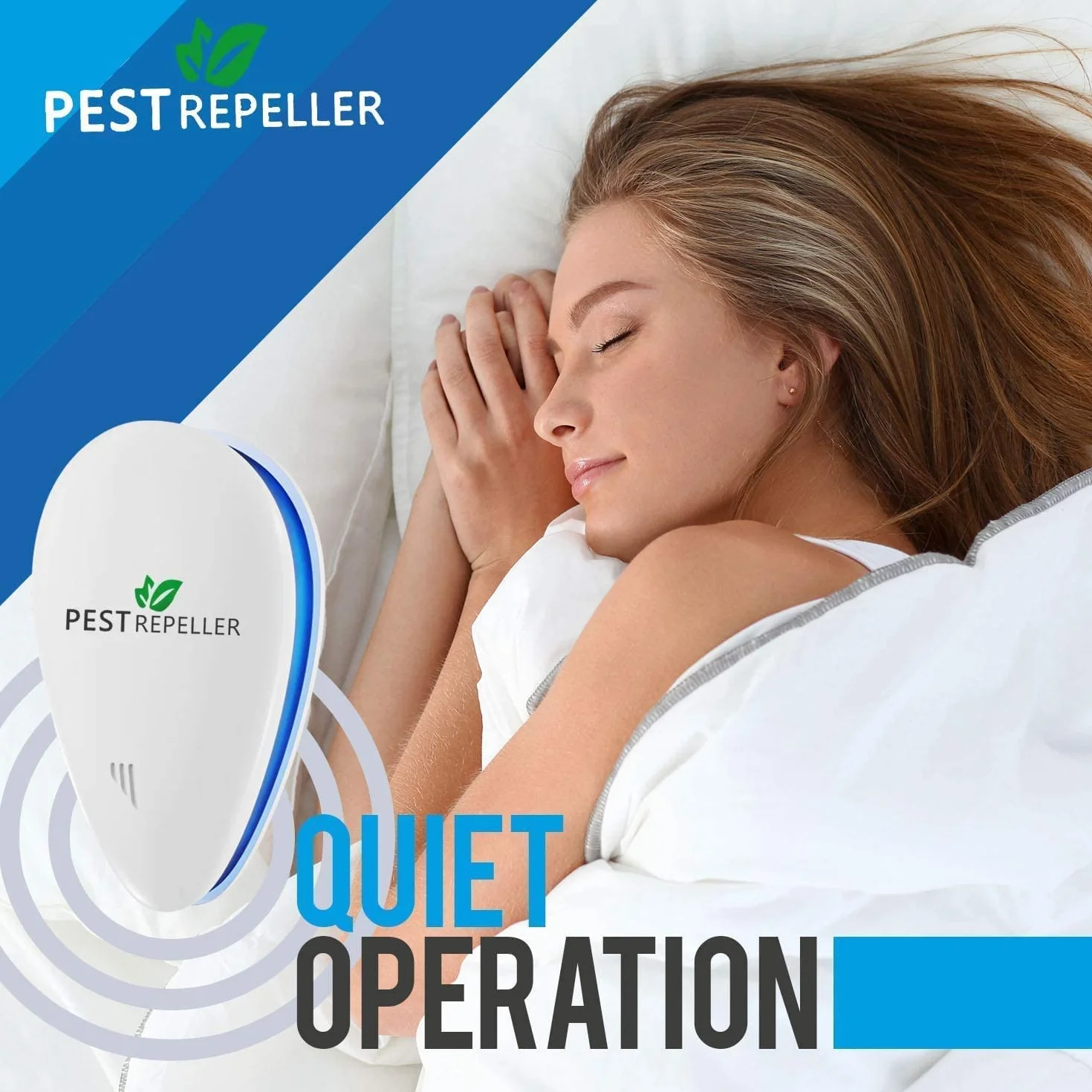 Ultrason Anti Moustique, 4 Pack Répulsif Ultrason Anti-Rongeurs Insectes, Intérieur Répulsif Électronique & Répulsif Moustique Ultrason Anti Insectes,Moustiques,Fourmis,Rats - 100% Inoffensif