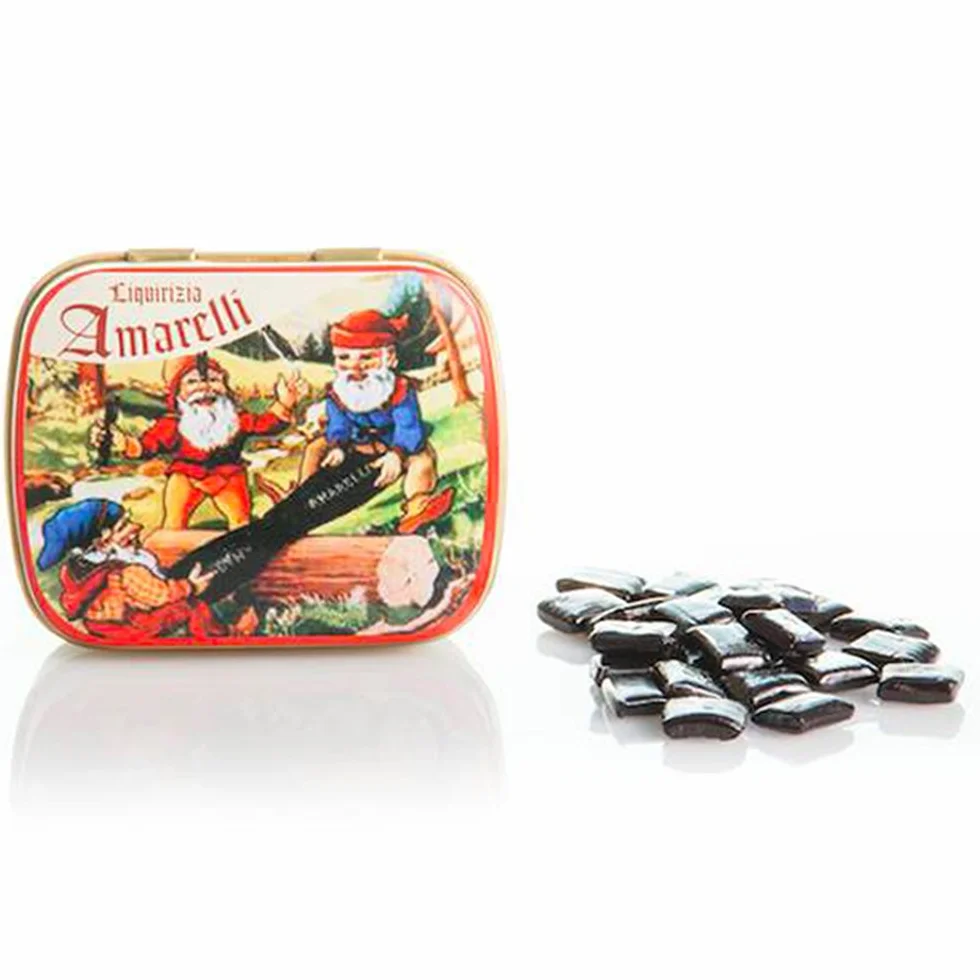 Coffret Cadeau Boîte de Réglisse Goûts Assortis 4 x 20g