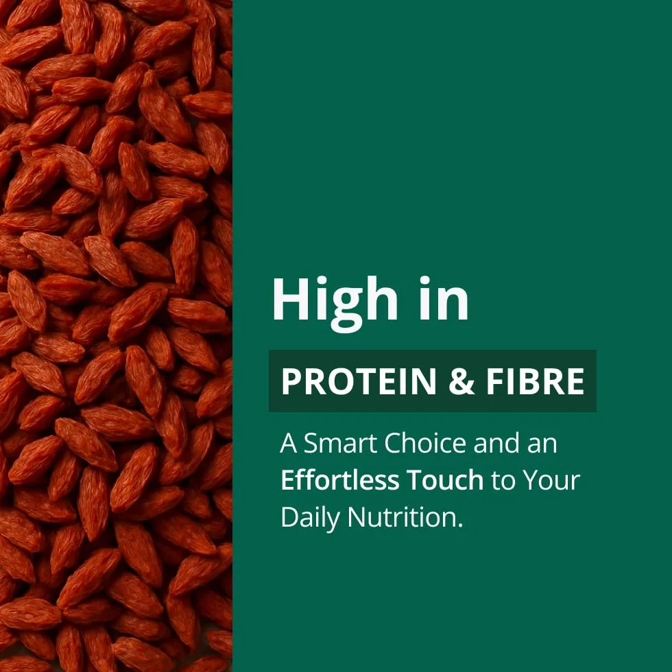 Intenson Baies de Goji Séchées, 1000 g, Super-aliment Naturellement Sucré, Riche en Fibres, Antioxydants et Protéines Végétales, Vegan, Sans Gluten, Sans Sucres Ajoutés
