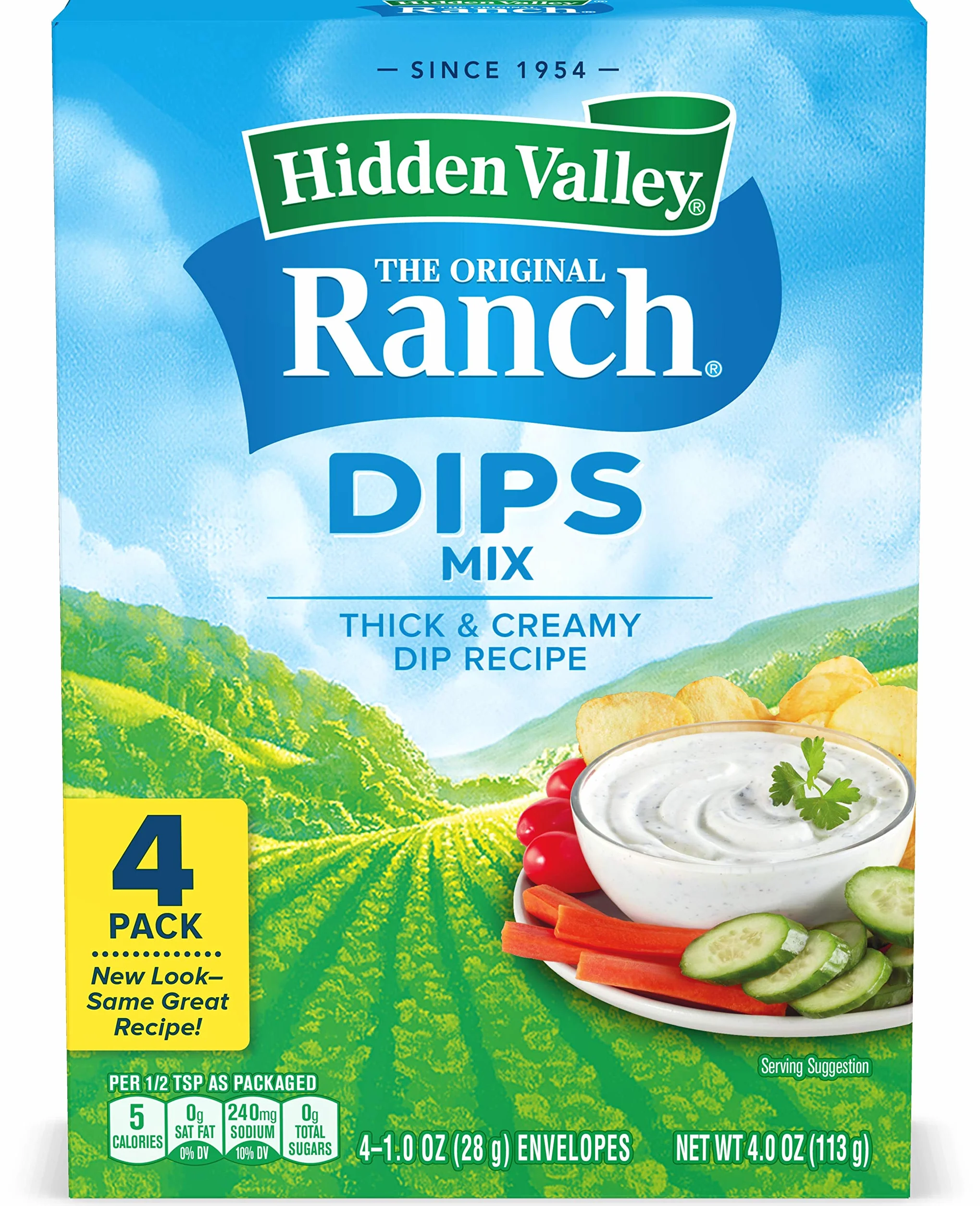 Hidden Valley - Original Mix Trempettes Ranch - 1 oz - 4 Count