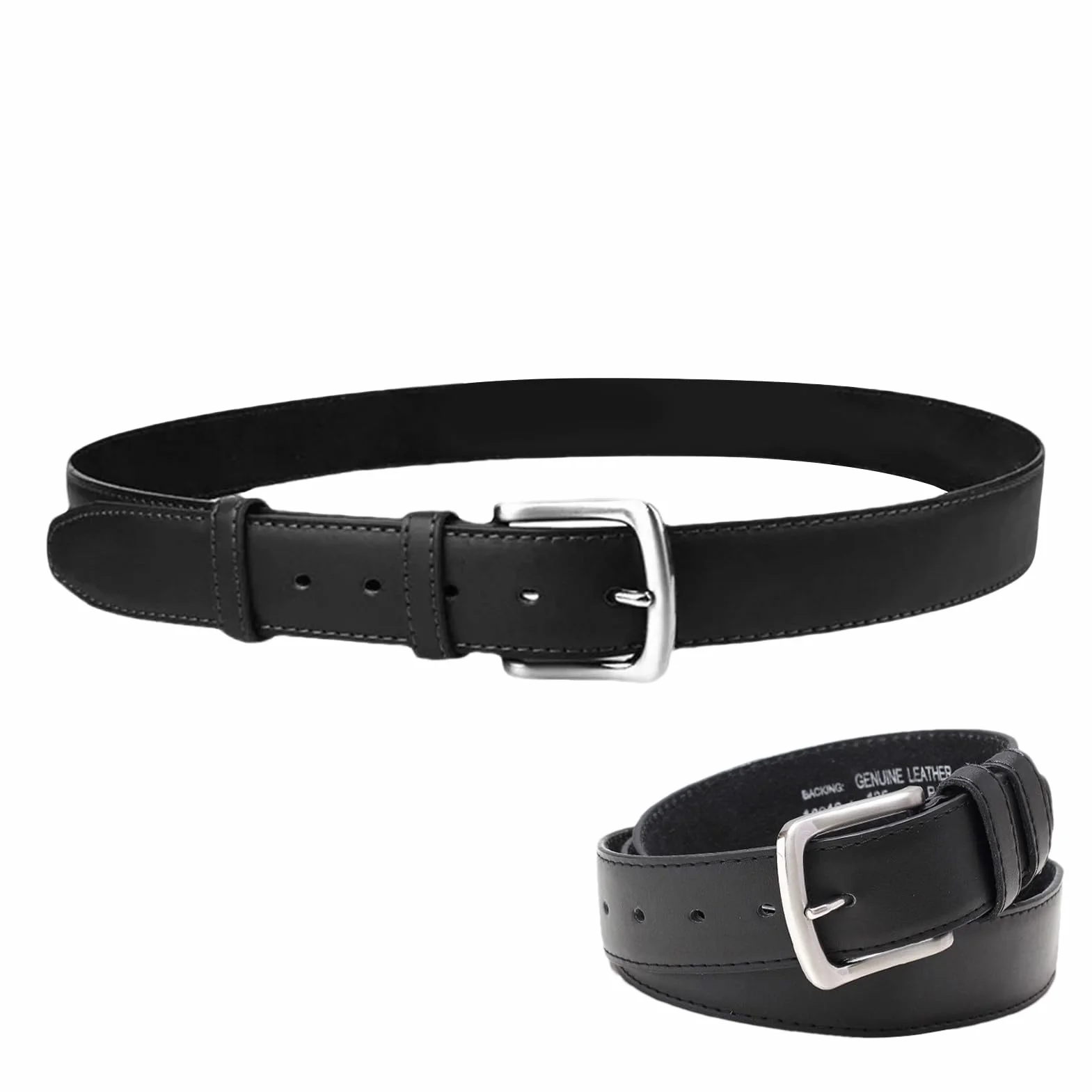 Ceinture porte-argent antivol PU de voyage avec poche intérieure cachée et fermeture éclair