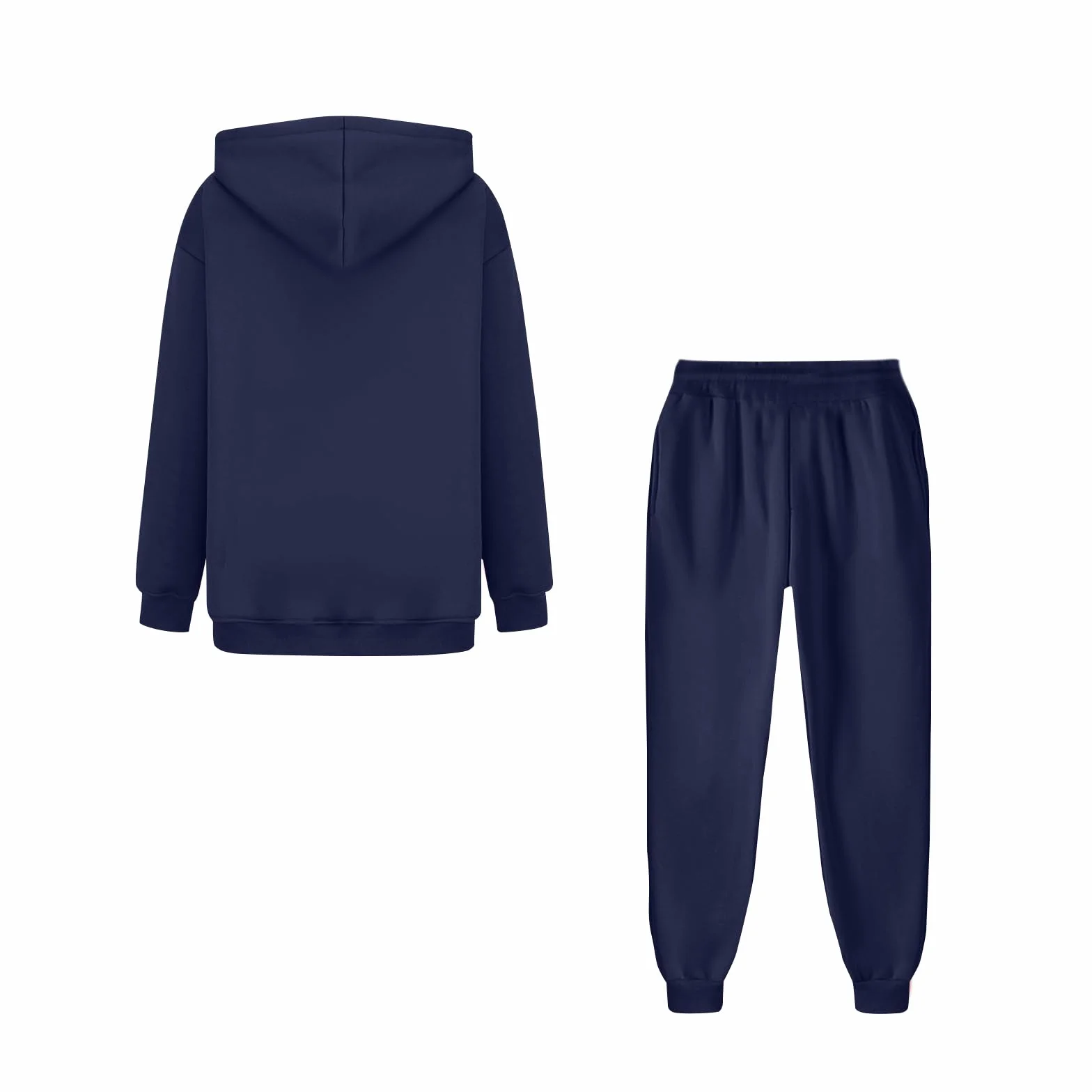 Ensemble survêtement capuche fille garçon 2-13 ans coton doux automne printemps