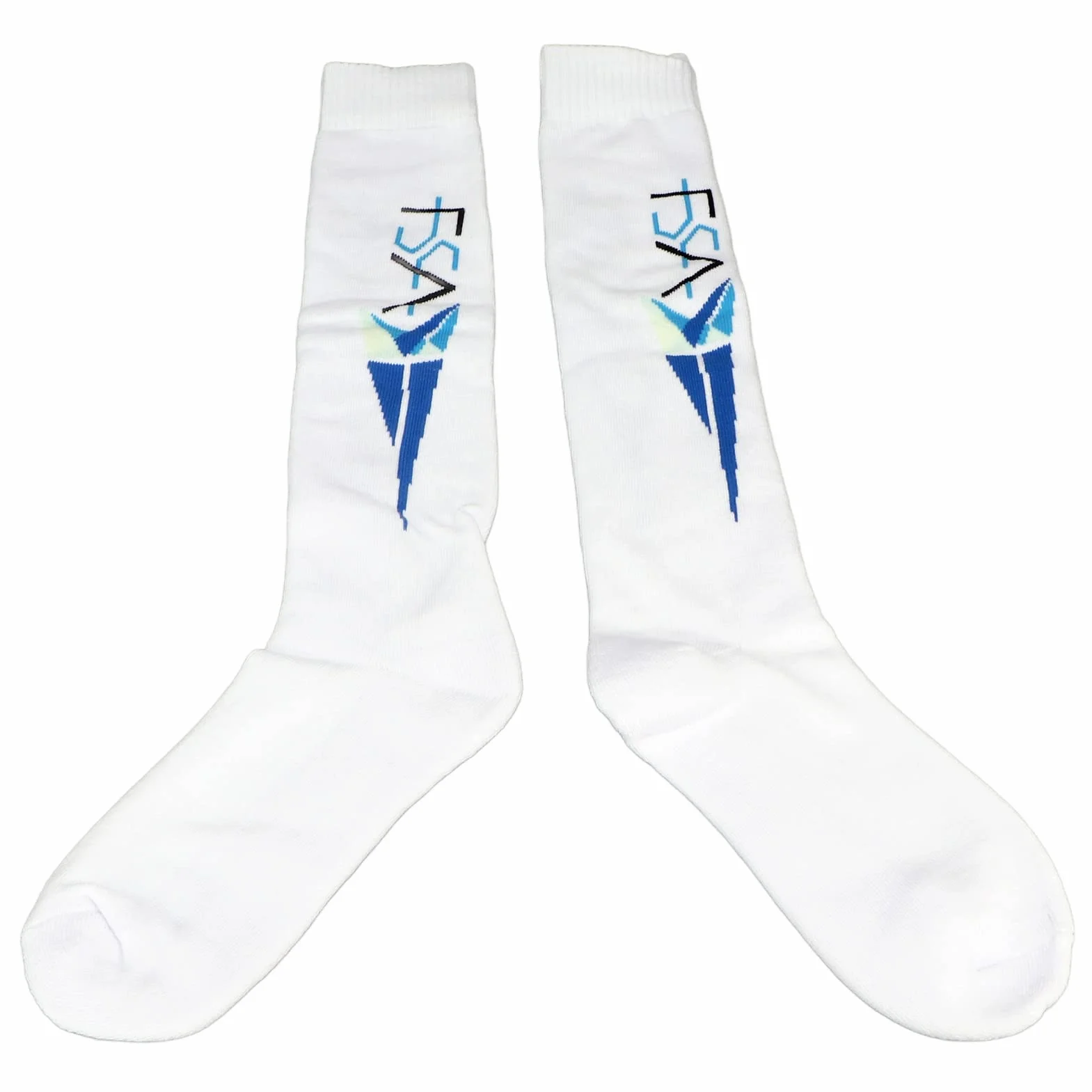Dilwe Chaussettes d'Escrime Unisexes en Coton Peigné Absorbant Respirant Équipement de Protection