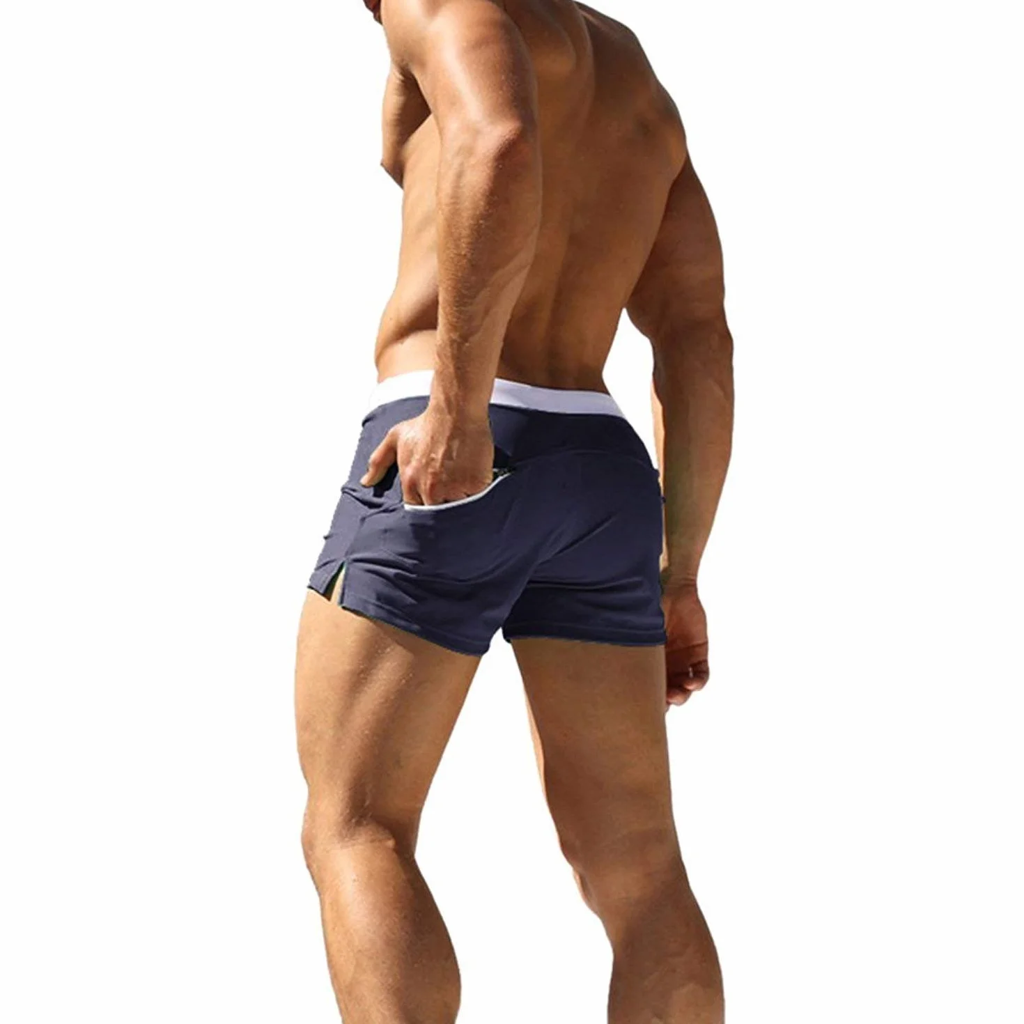 Boxers Homme Maillot de Bain à séchage Rapide Plage Surf Shorts