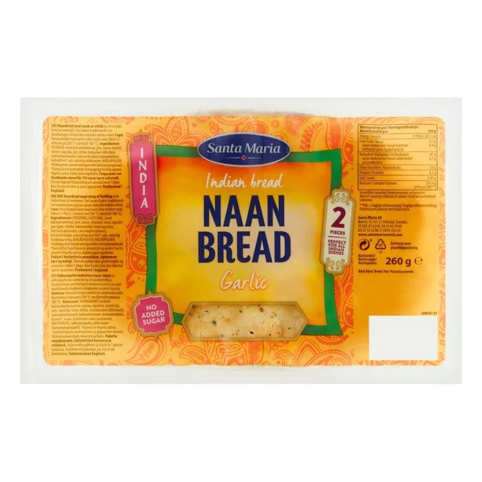 Naan Bread Original 520 g (4 pièces)