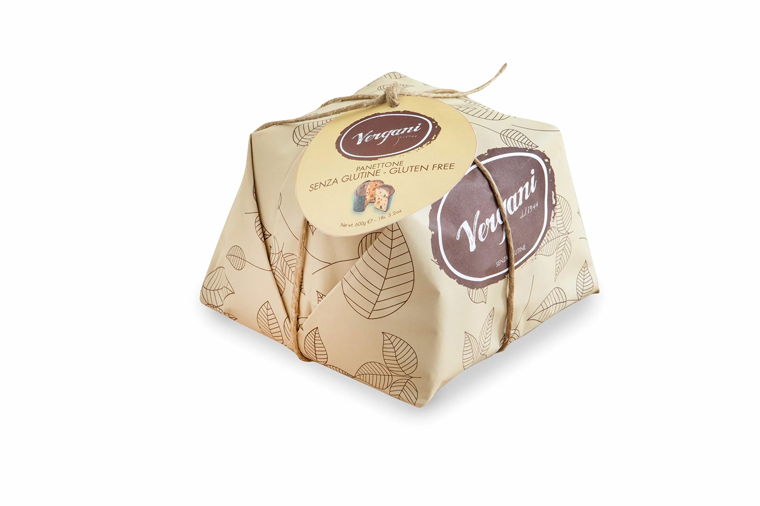 Vergani - Panettone 'Linea Benessere' Sans Gluten - 600 grammes