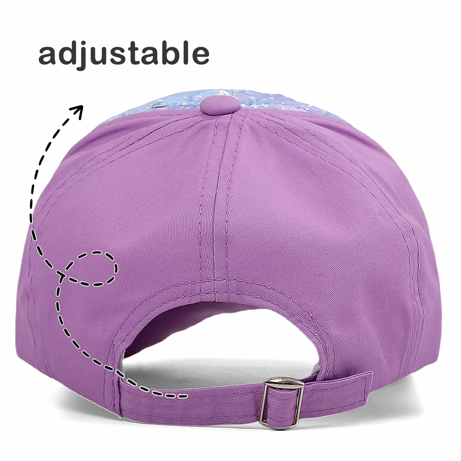 Casquettes de Baseball pour Enfant Garcon Fille 3-8 Ans Réglable Anti-UV