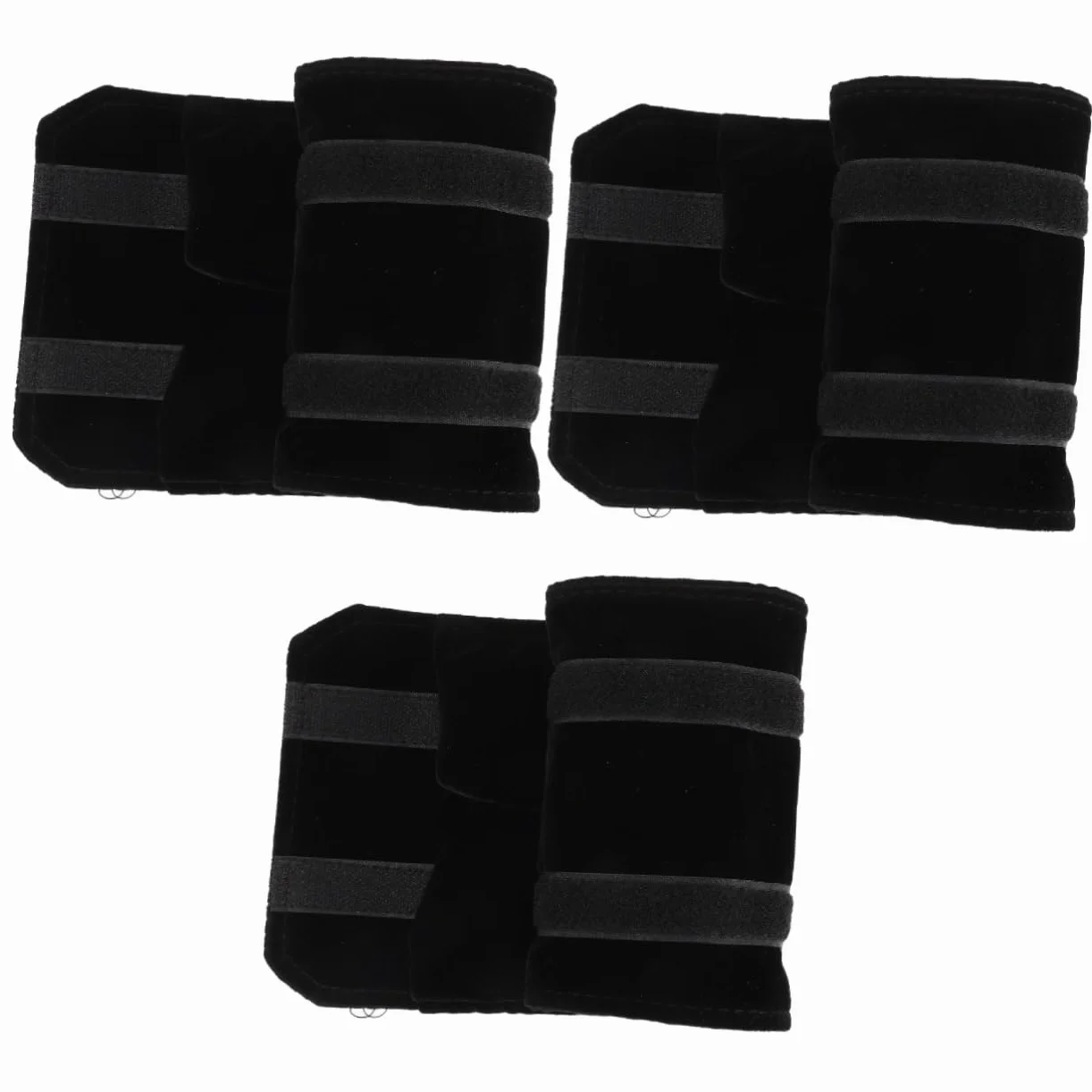 Alipis 3 pièces Organisateur de voyage pour bijoux Pochette pour anneaux et accessoires de rangement