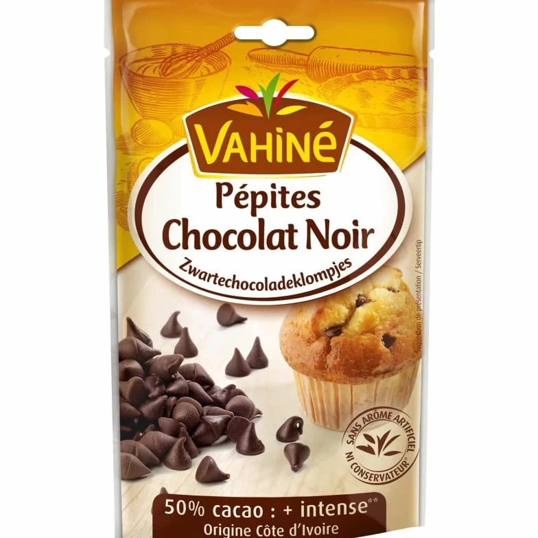 VAHINE | Sachet De Pépites De Chocolat 100G | Lot De (3) | livraison offerte