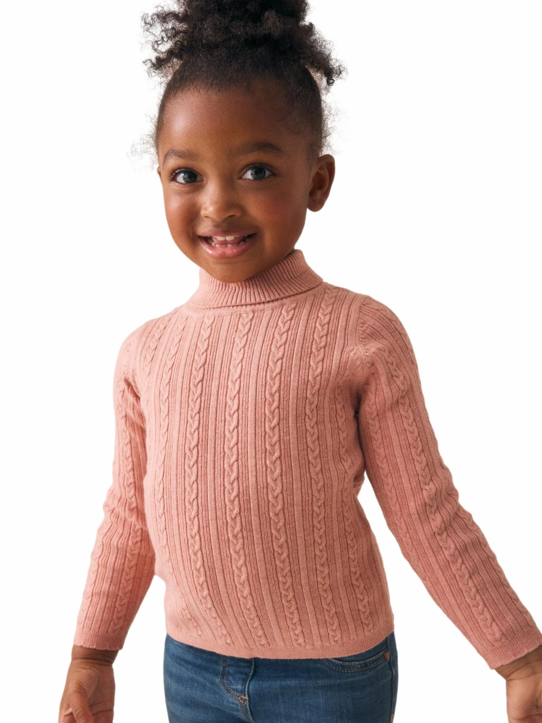 NEXT Fille Pull col roulé