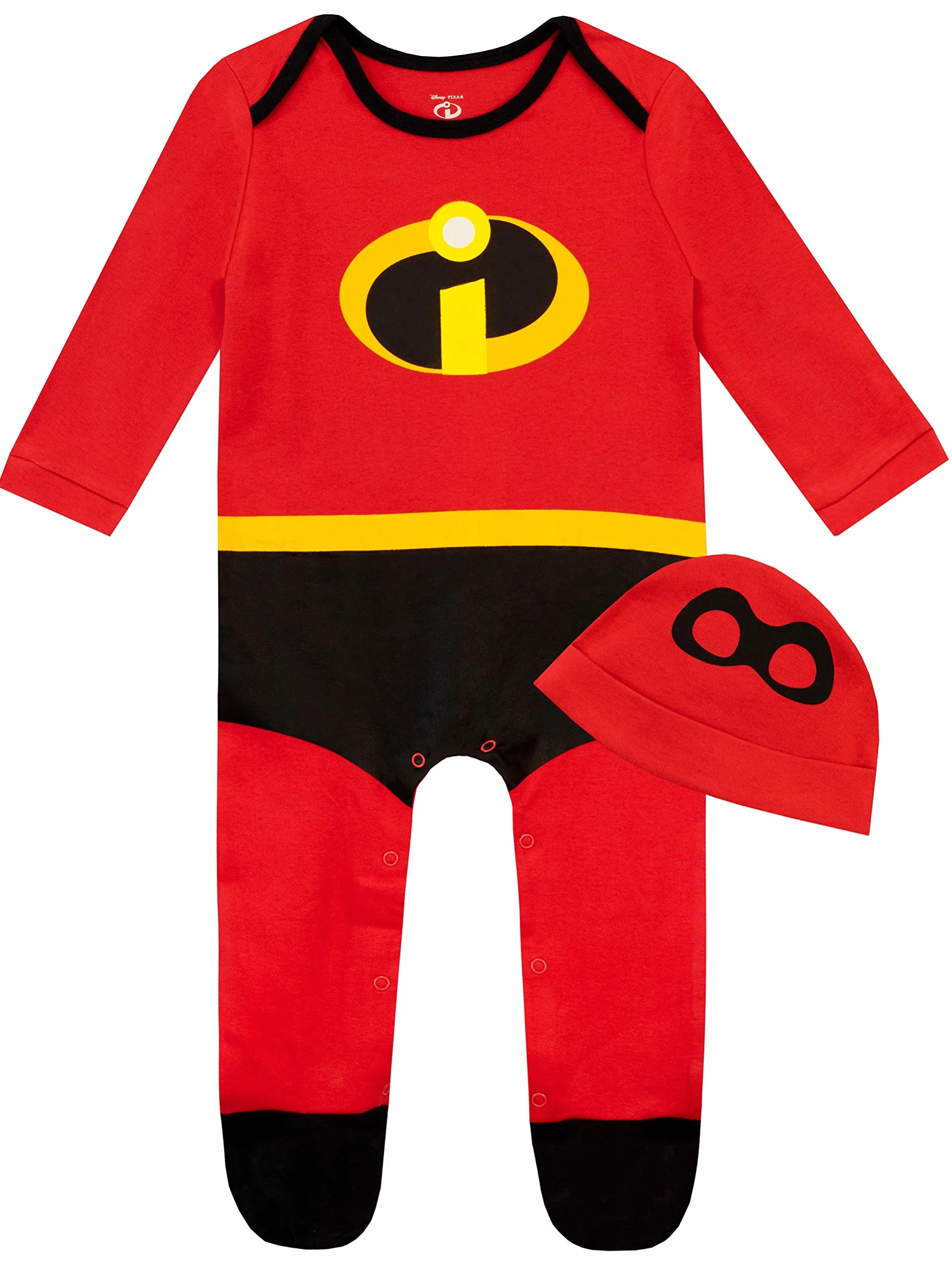 Disney Grenouillère Bébé Garçon The Incredibles Ensemble Grenouillère et Bonnet