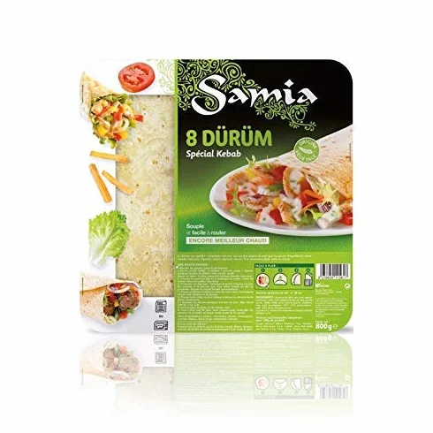 SAMIA - Pain Durum Spécial Kebab 800G - Lot De 3 - livraison offerte