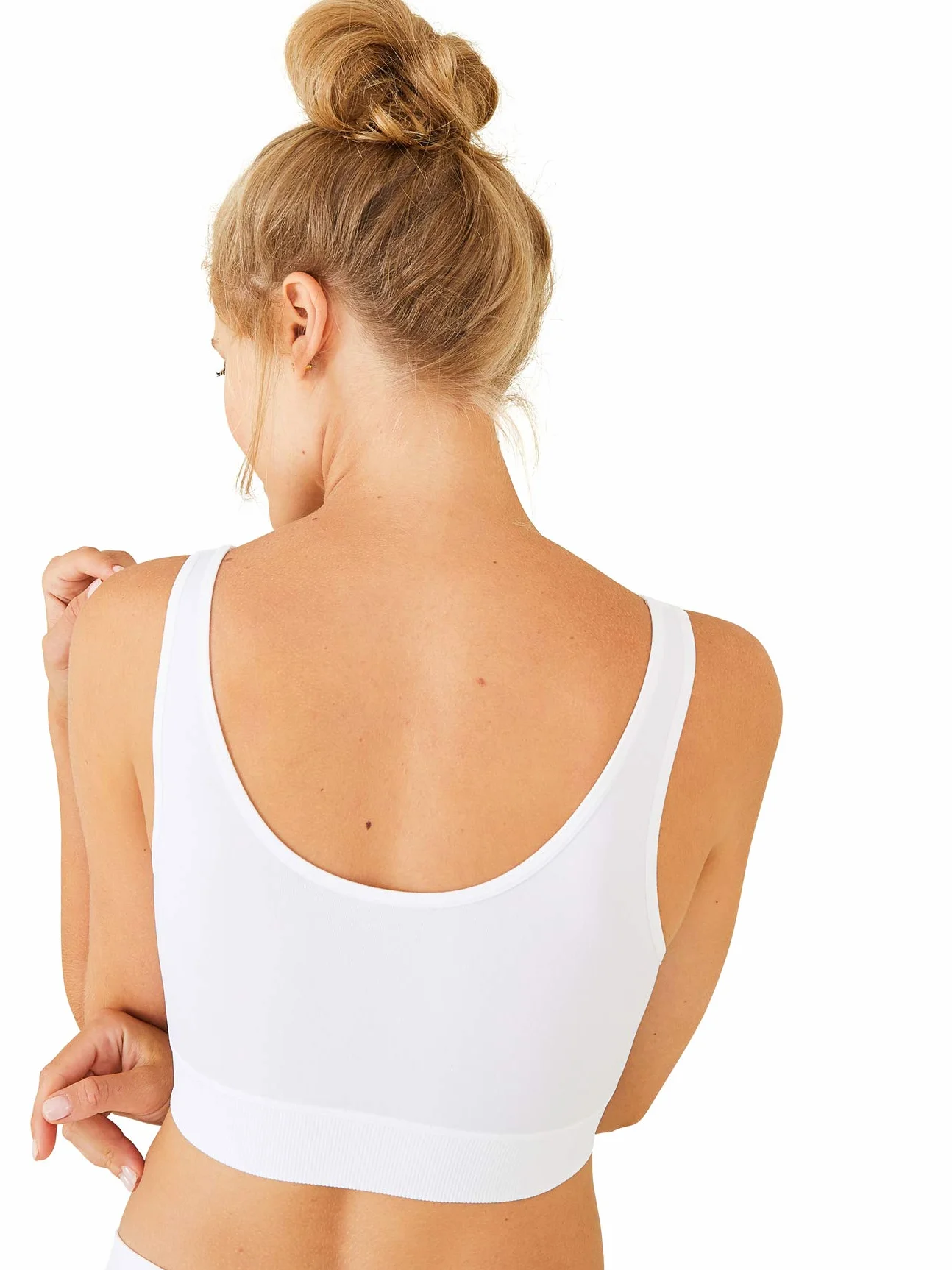Vertbaudet Lot de 2 Brassières d'Allaitement Sans Coutures en Microfibre