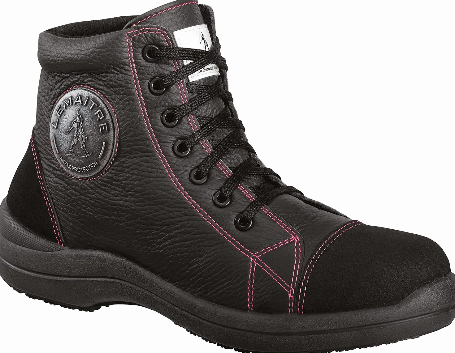 Lemaitre LIBERT'IN HAUT S3 Chaussures de sécurité Noir Taille 36