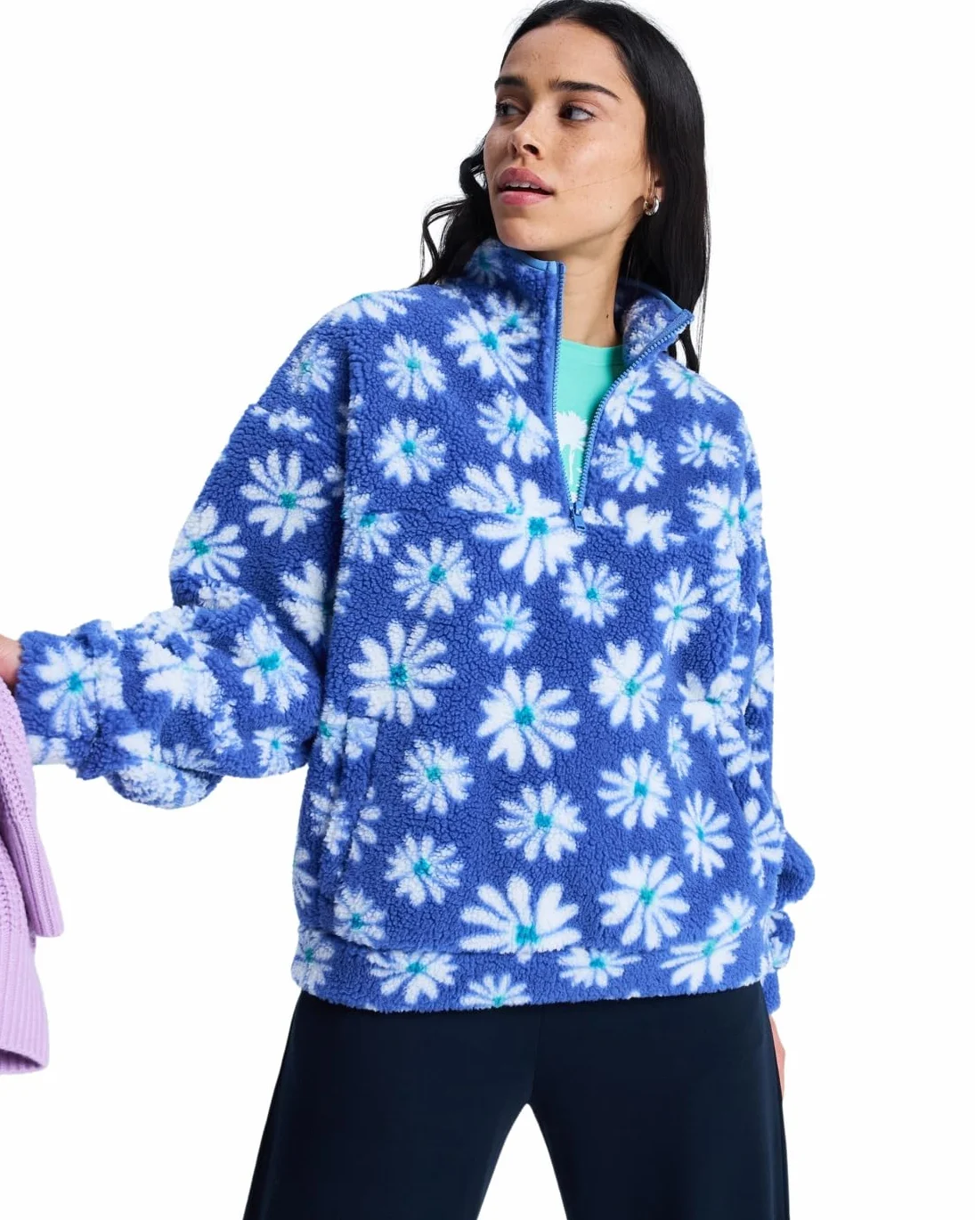 Roxy Jive Talking Bonded Sweater Femme