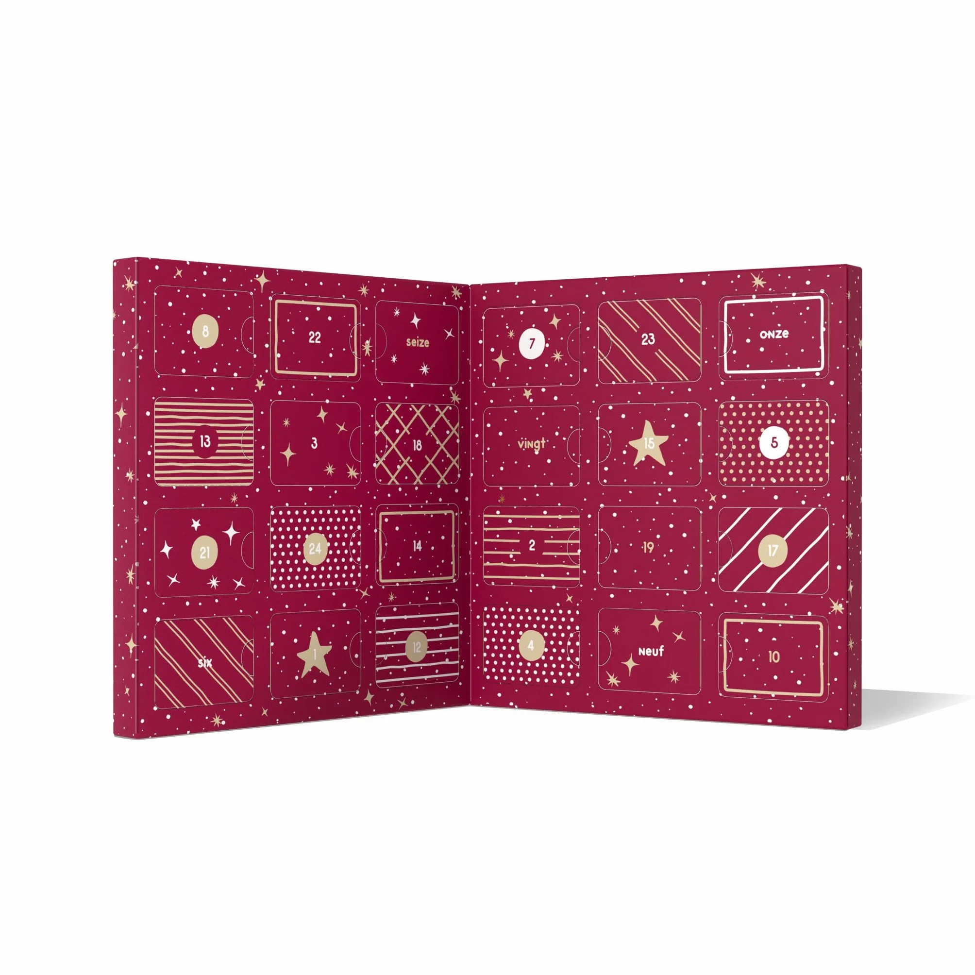 Panda tea – Calendrier de l'Avent 2025 Thés & Infusion Bio – Coffret Cadeau – Assortiment de 24 sachets Mousselines – Calendrier de l’Avent pour Femme & Homme