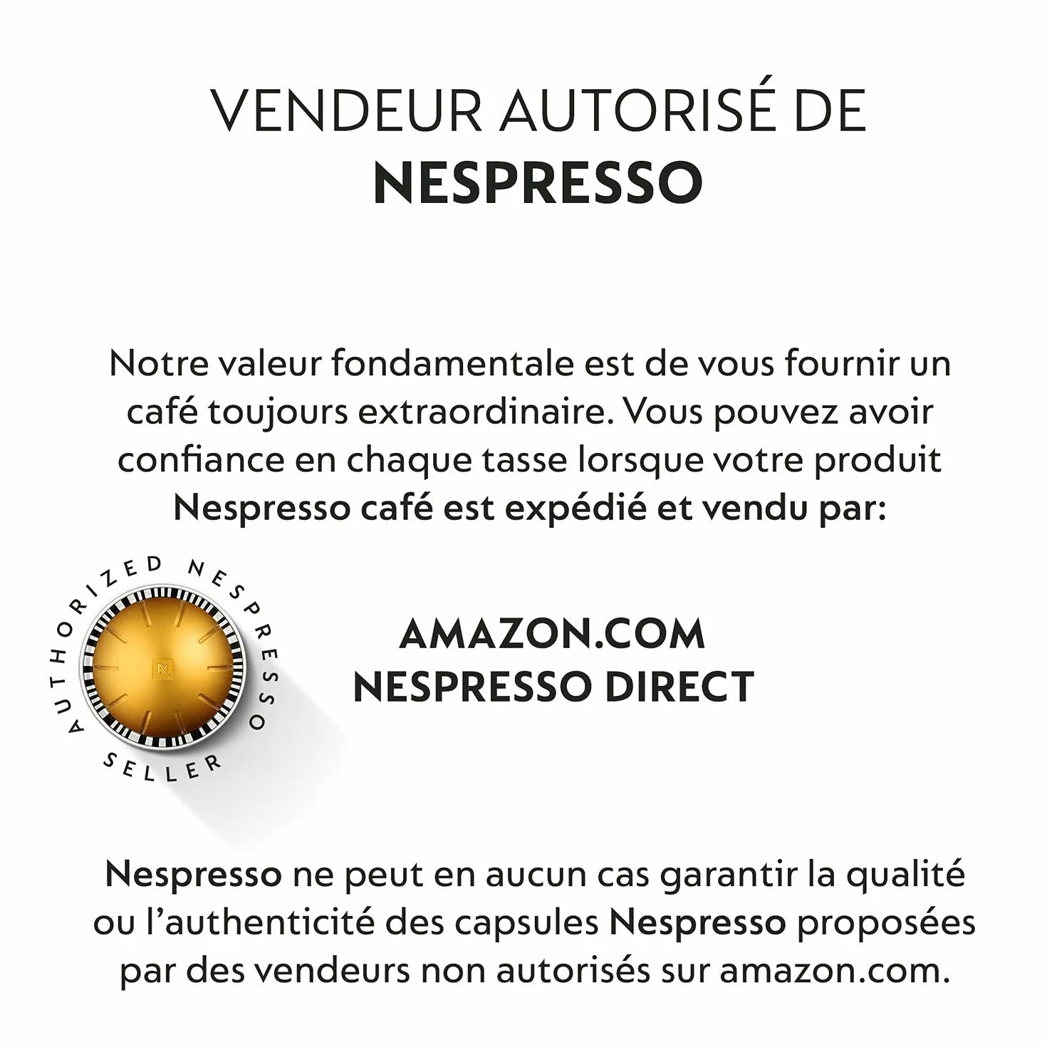 Nespresso Vertuo – Bundle 50 Capsules de Café Voltesso – Intensité 4 – Pour Espresso 40 ml – (5 étuis de 10)