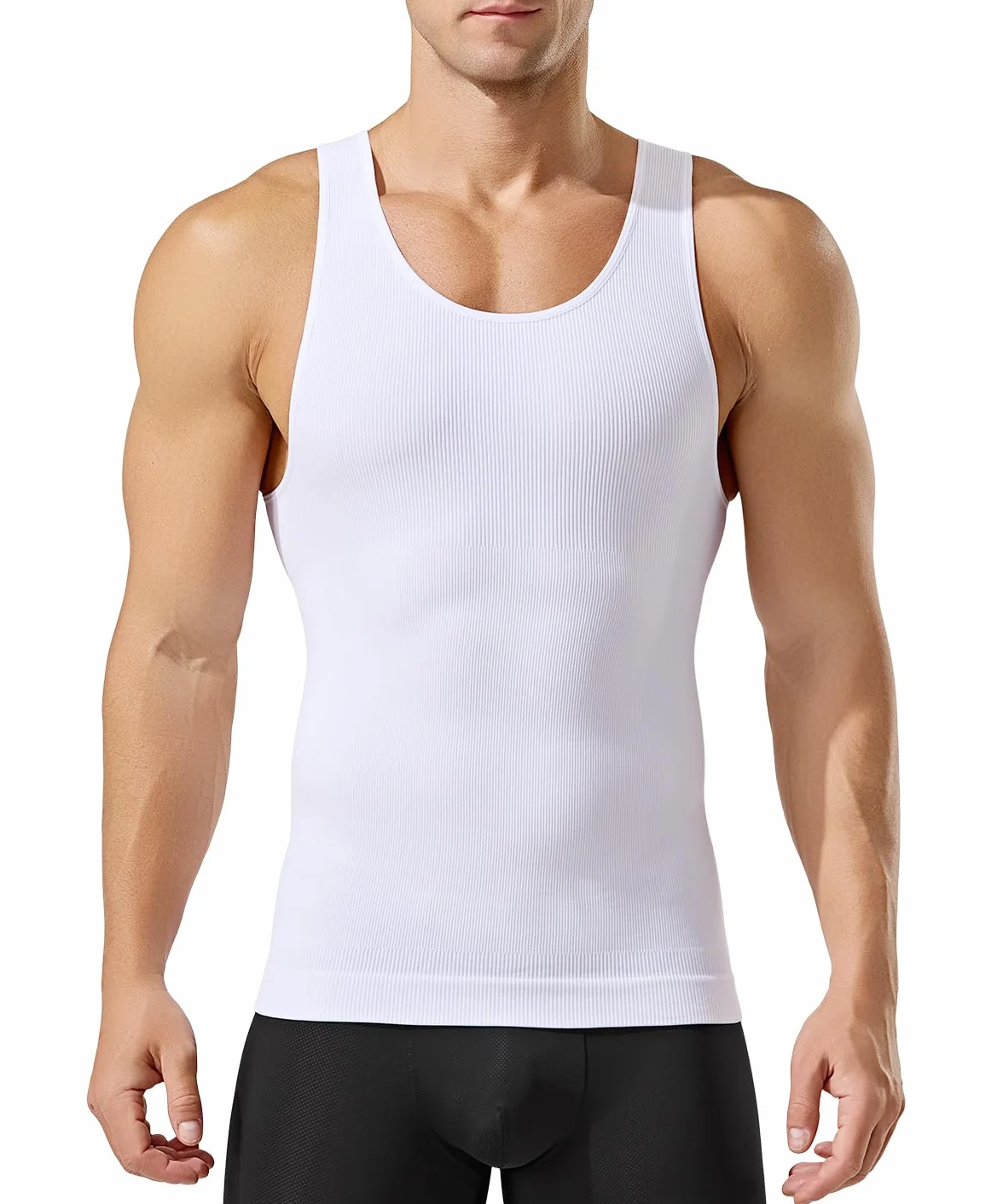 Arjen Kroos Débardeur de Compression Homme Gainant Shape Power Sous-Vêtements