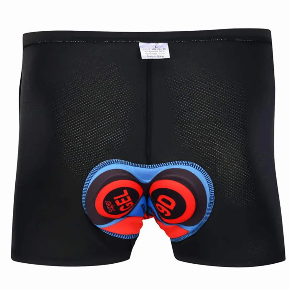 Shorts Cyclisme Rembourré Gel 3D Coolmax Respirant pour Hommes Femmes VTT