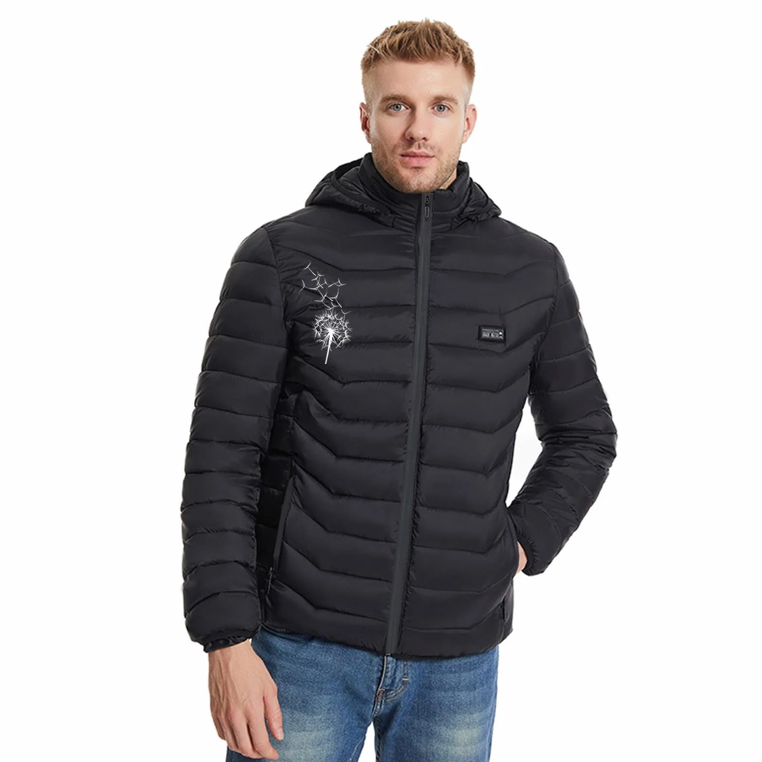 Veste Chauffante Électrique USB Homme Femme 21 Zones 3 Niveaux de Chaleur Gilet Hiver