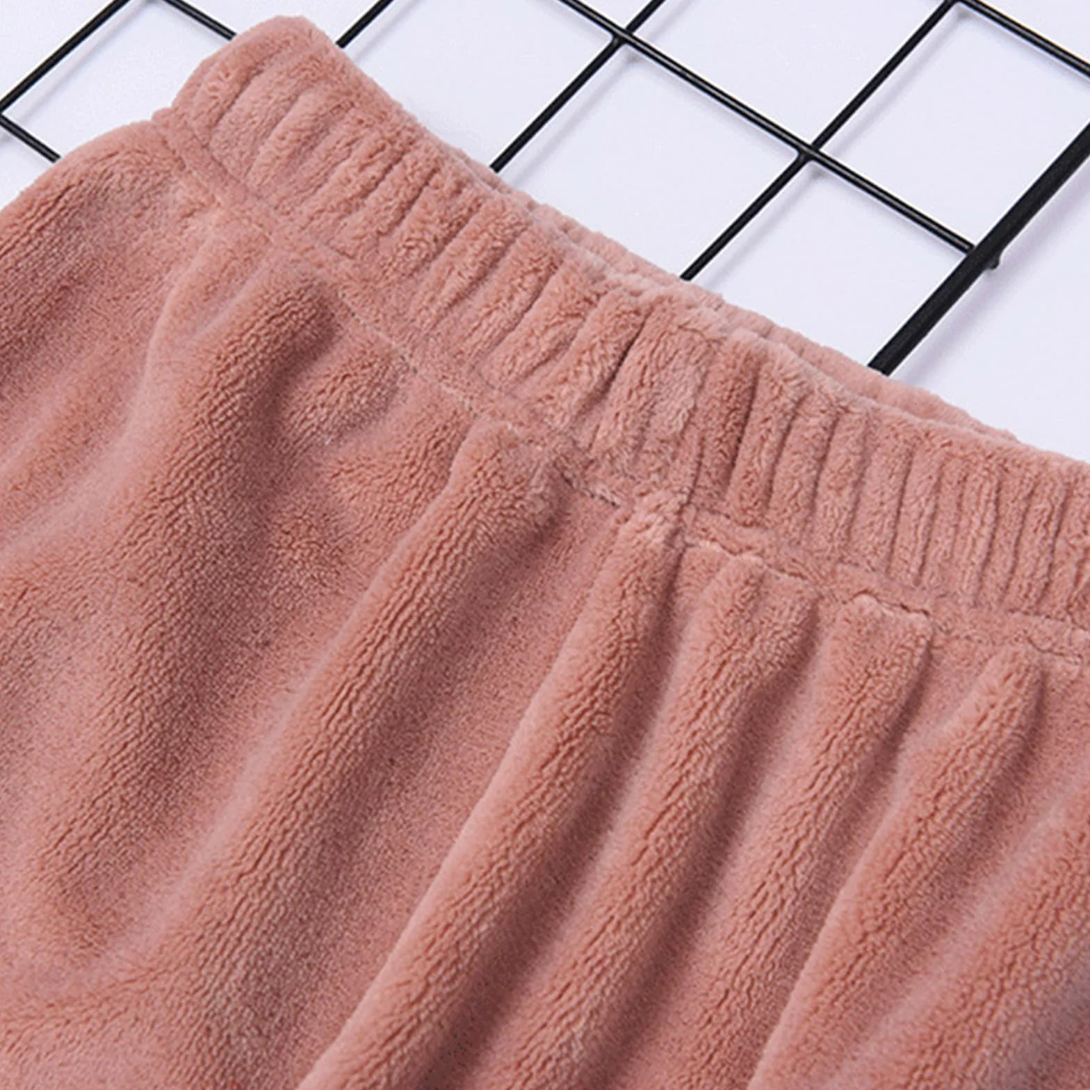 Survêtement de sport enfant fille garçon - Ensemble flanelle haut duveteux pantalon chaud polaire