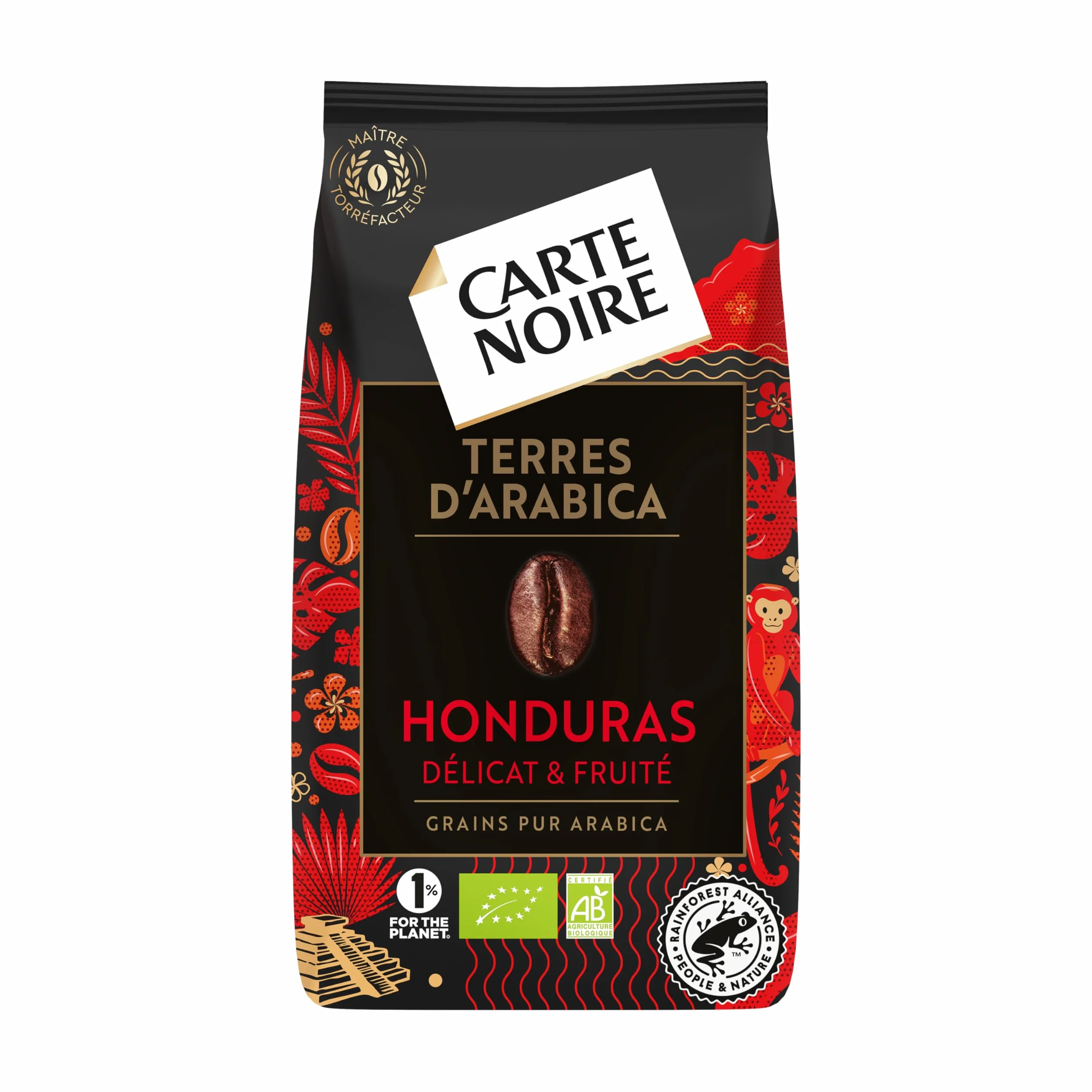 Carte Noire - Grains bio Honduras - Paquet de 1 kg