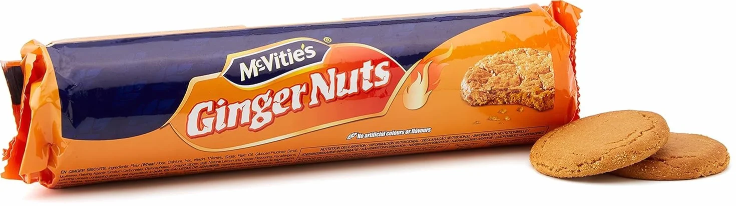 Mcvities Ginger Nut 250g 4 Pack by McVities