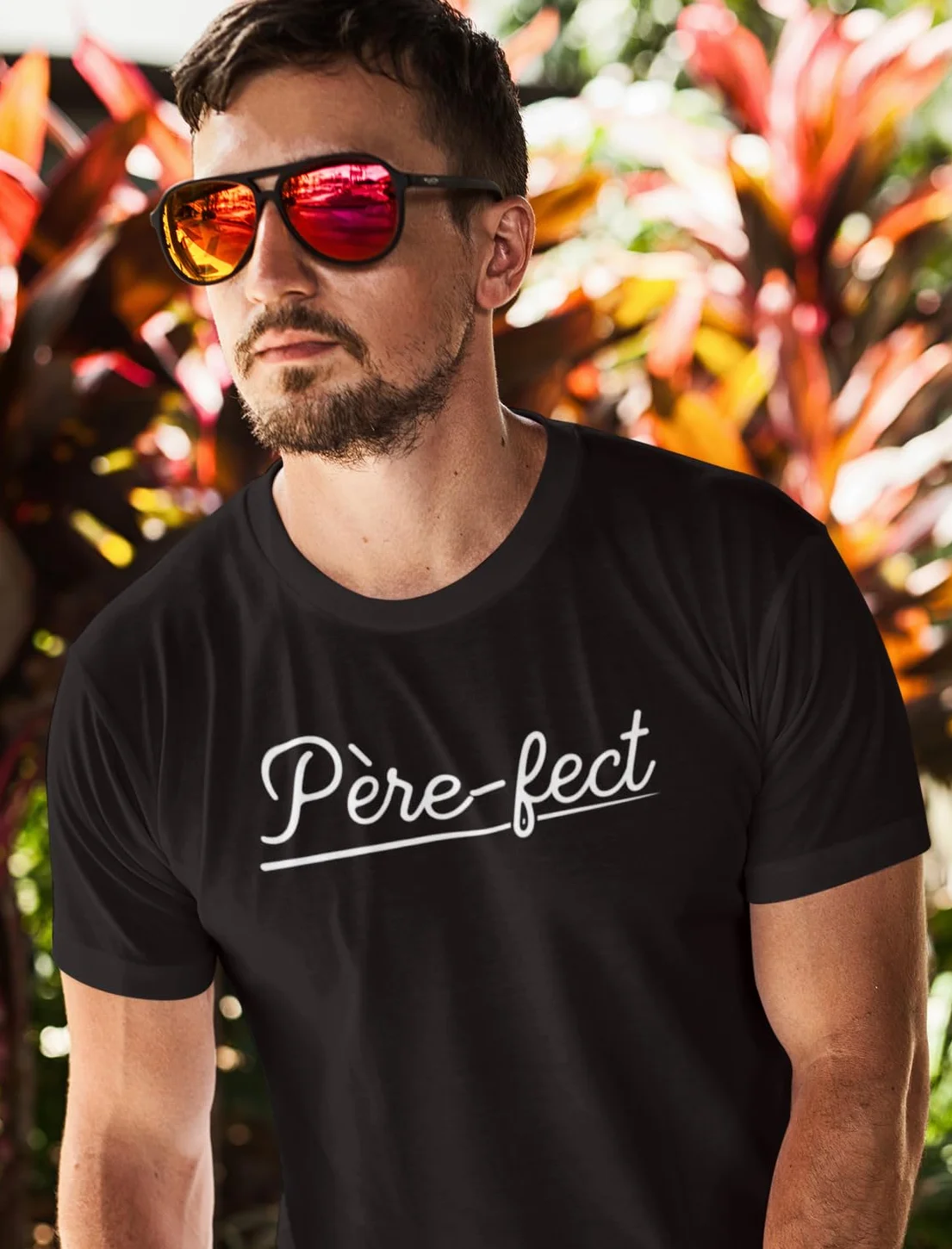 T Shirt Homme père-FECT 4 | Imprimé en France Cadeau fête des pères Humour Papa Anniversaire