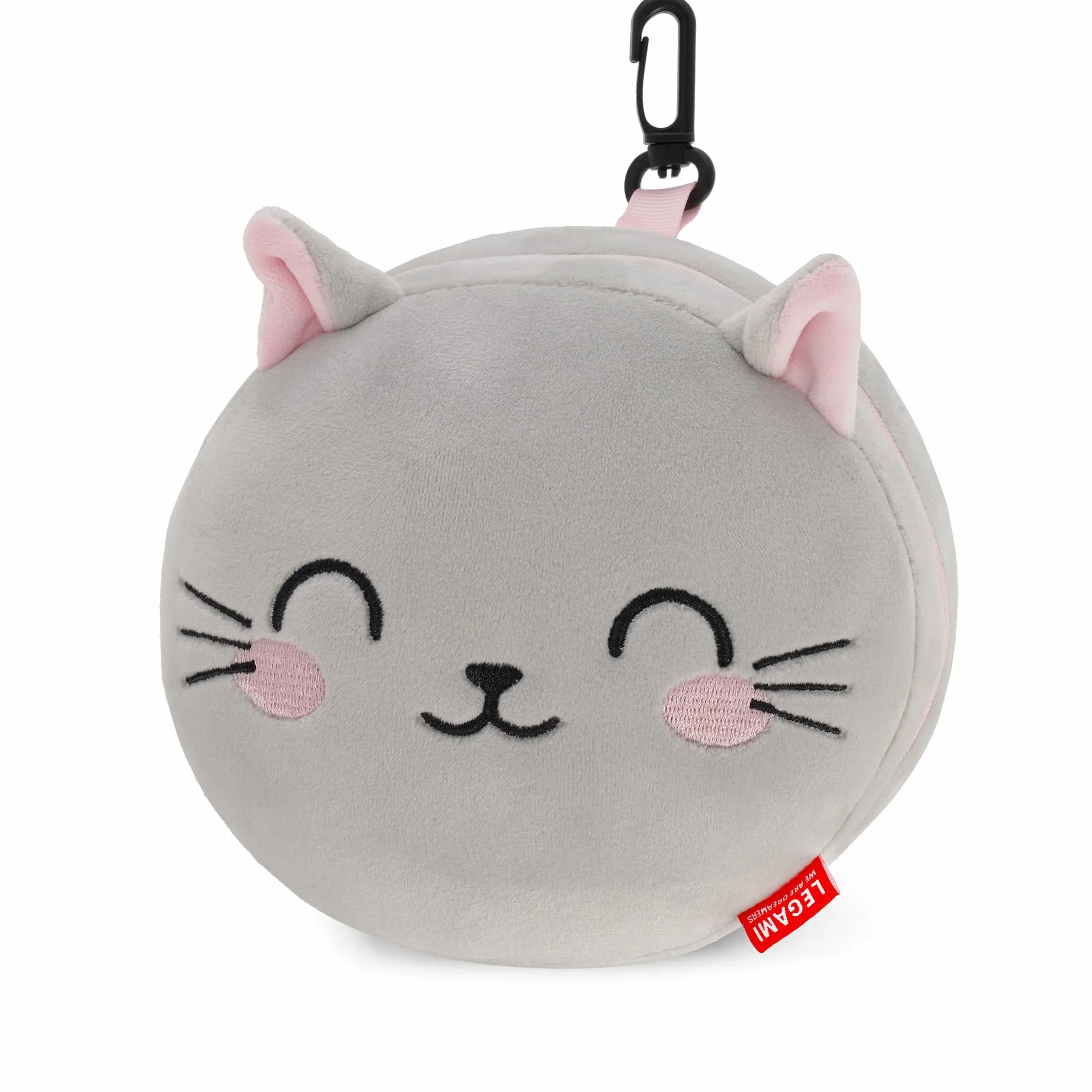 Legami Oreiller de voyage avec masque de nuit Kitty 16 x 16 cm