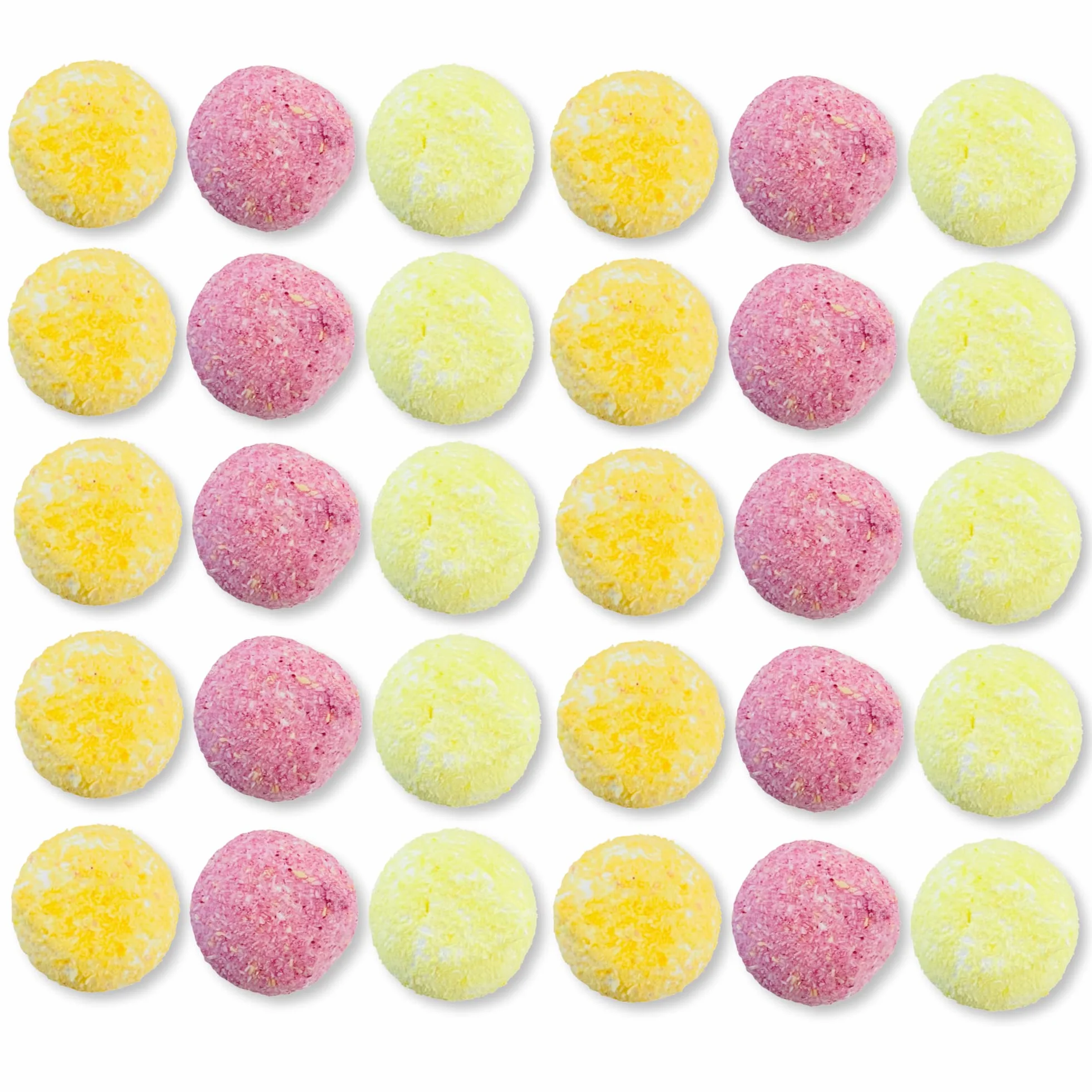 Assortiment de boules coco et sucettes dextrose 60 pièces - Confiseries rétro