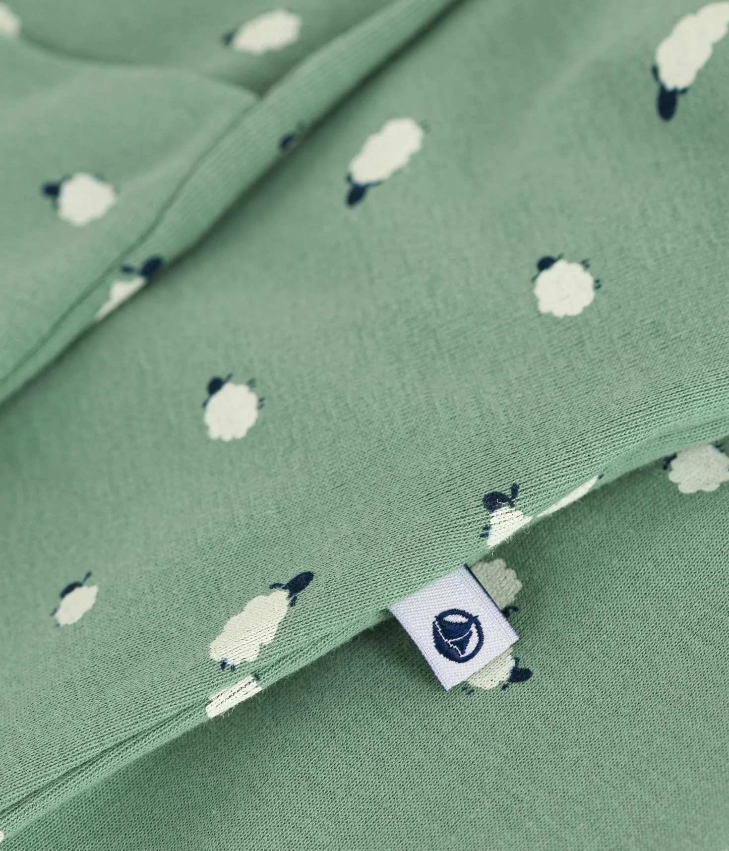 Petit Bateau Combisac Bébé en Coton À Col Imprimé
