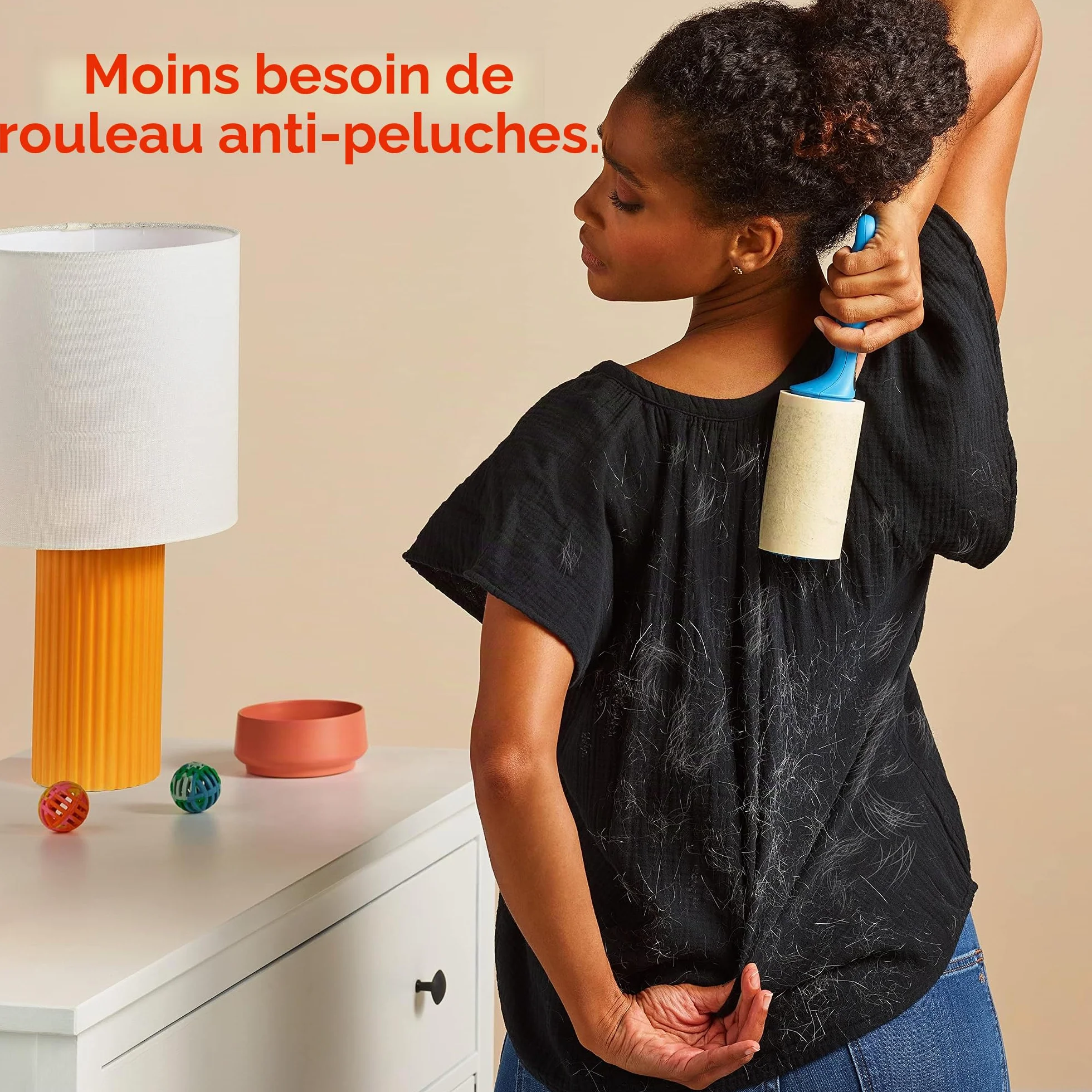 Bounce Lot de 180 feuilles de séchage pour poils d'animaux et peluches avec 3 filtres anti-poils d'animaux, parfum frais