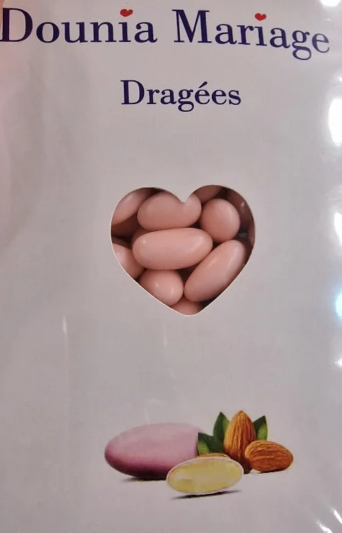 Dragée aux amandes rose 1KG
