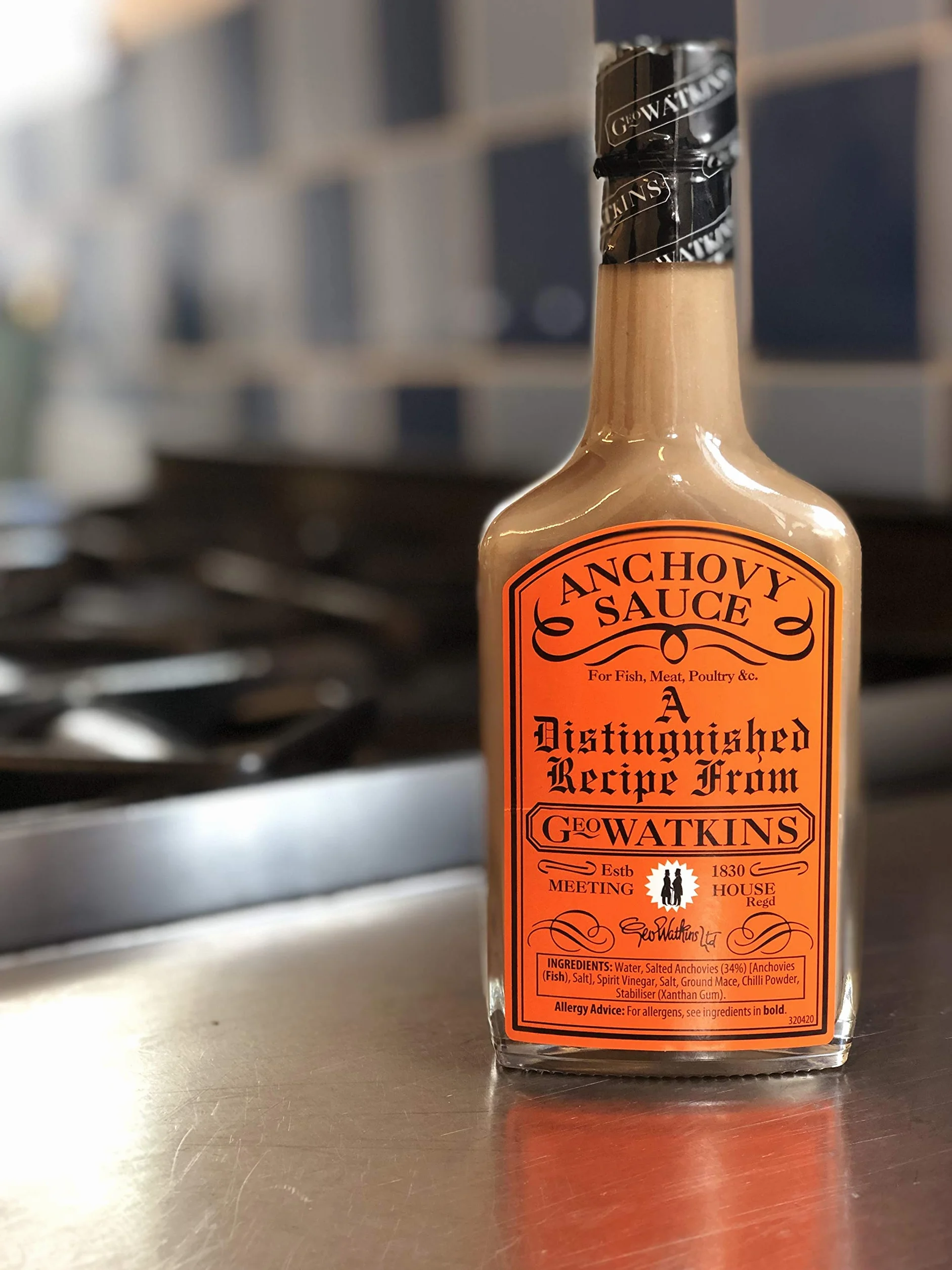 Géo Watkins Sauce Aux Anchois 190Ml - Paquet de 2