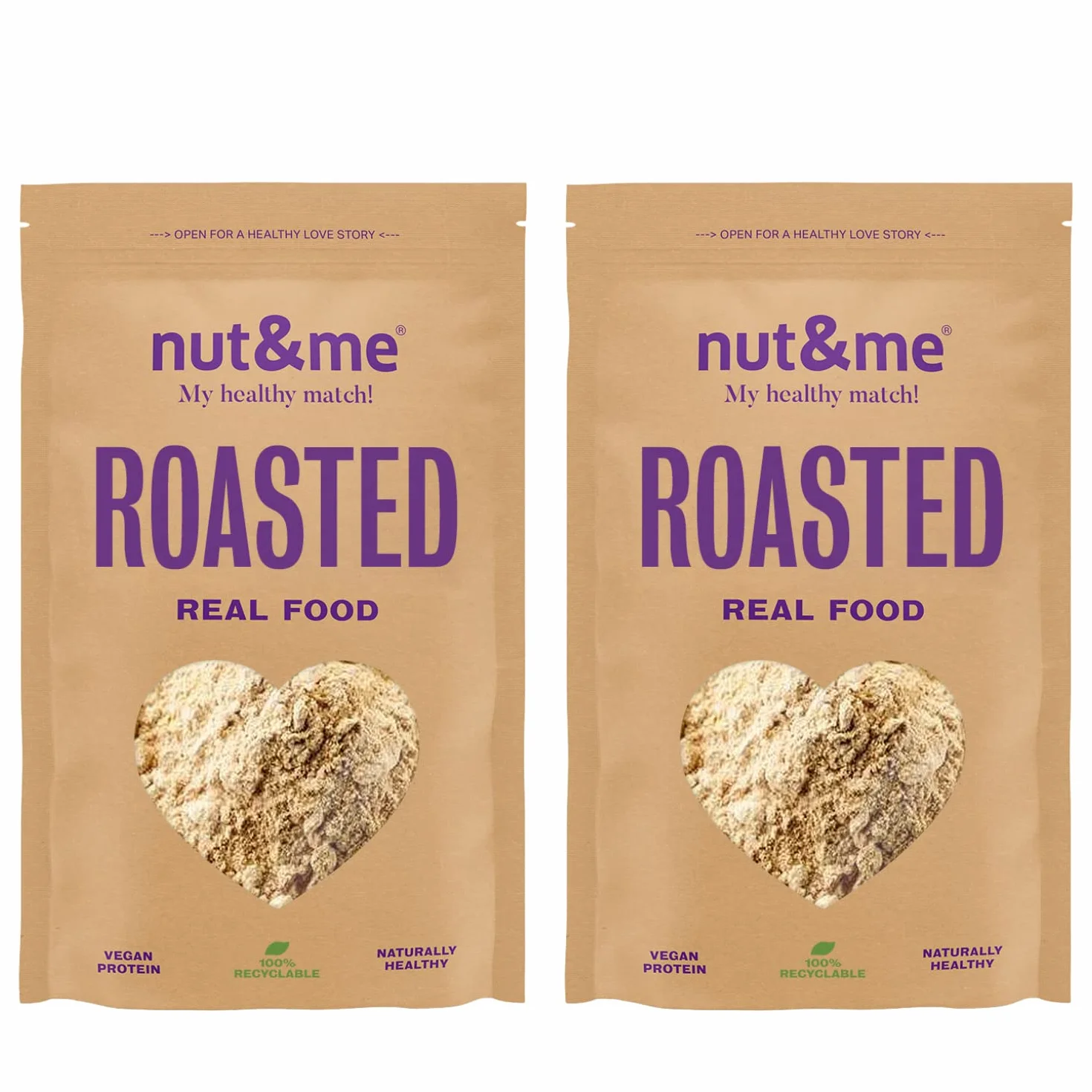 Beurre de cacahuète en poudre sans matières grasses 400 gr nut&me | 100% naturel et végétalien | Peanut Butter Powder | Protéines de haute qualité | Sans gluten | Pack 2 x 200 g