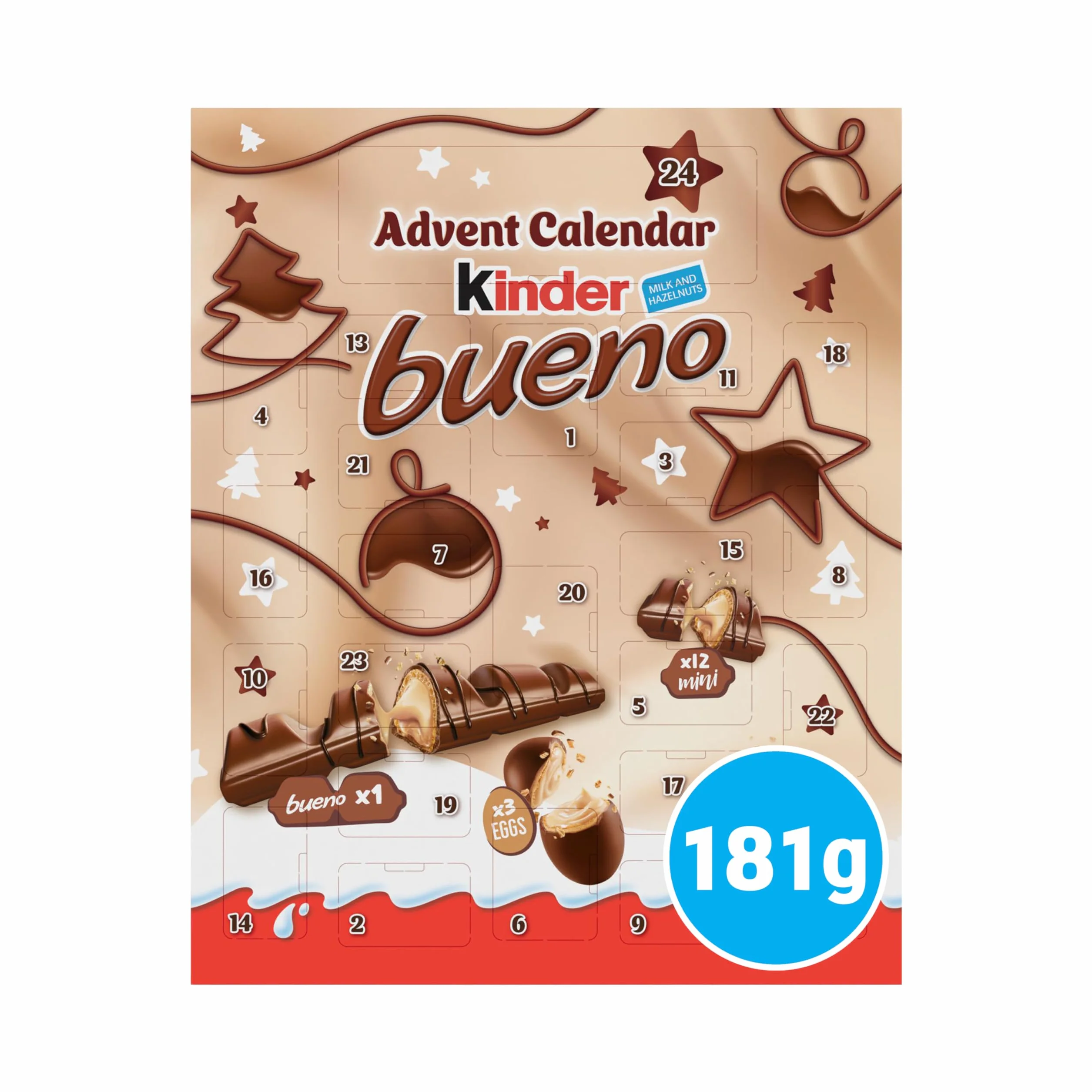 kinder Bueno Calendrier de l'Avent 181 g