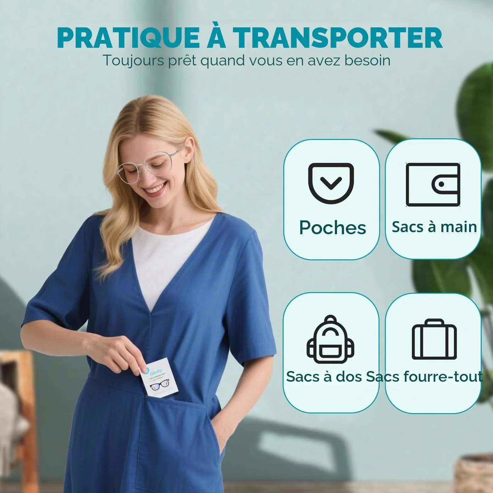 Lot de 400 lingettes nettoyantes pour lunettes, emballées indépendamment, sûres, sans rayures, adaptées pour lunettes, lunettes de soleil, objectifs d'appareil photo, lunettes, téléphones