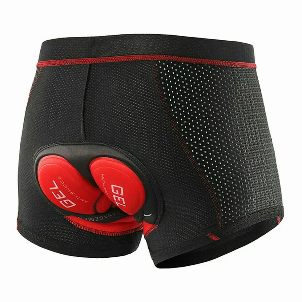 Caleçon de cyclisme homme antidérapant rembourré 3D respirant séchage rapide