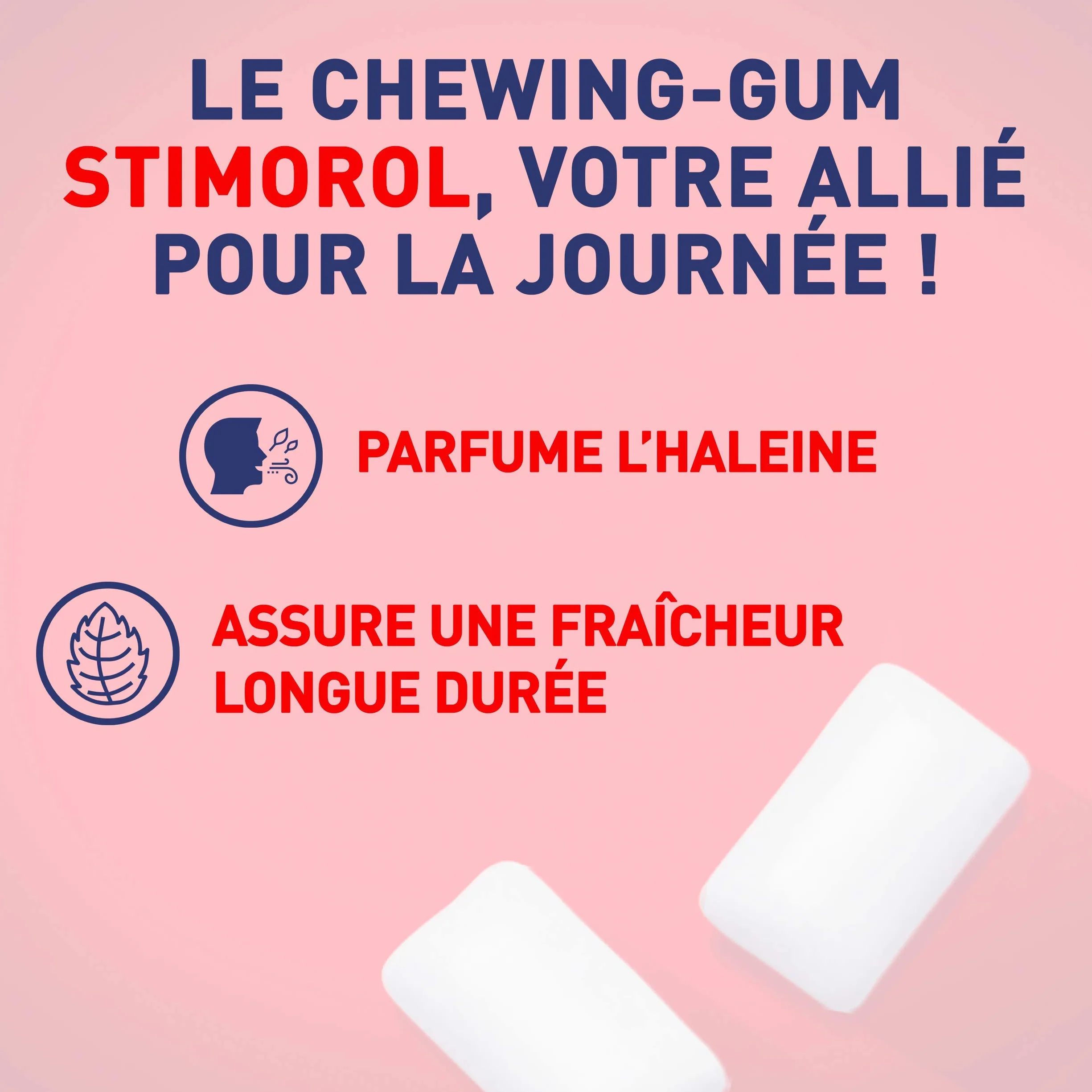 Stimorol Original Chewing Gum Sans Sucres Menthe Réglisse Lot de 2 Packs 25 Paquets 10 Tablettes 14 g