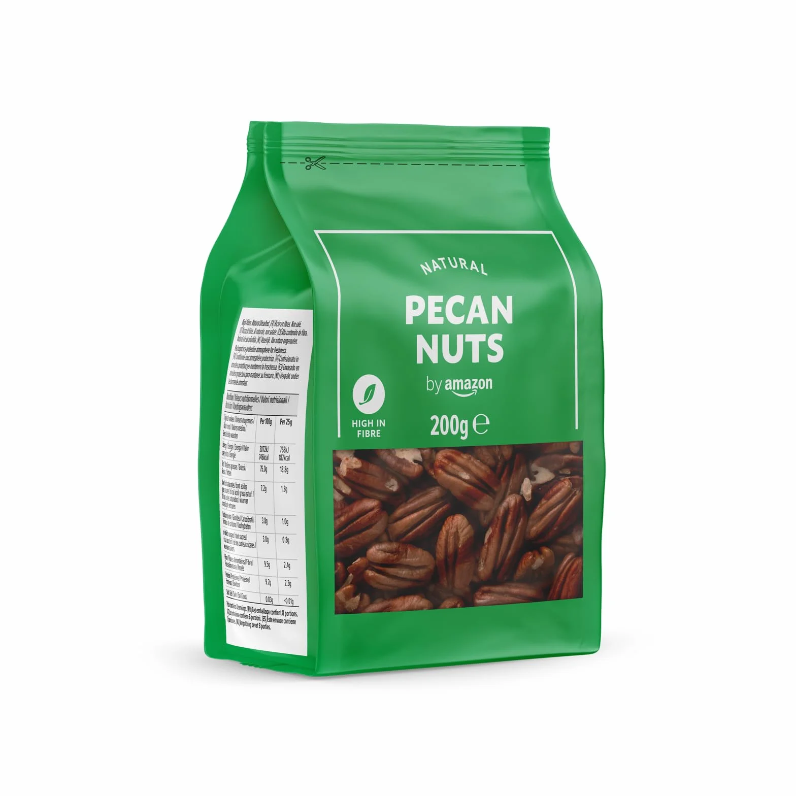 by Amazon Naturel noix de Pécan, 200 g
