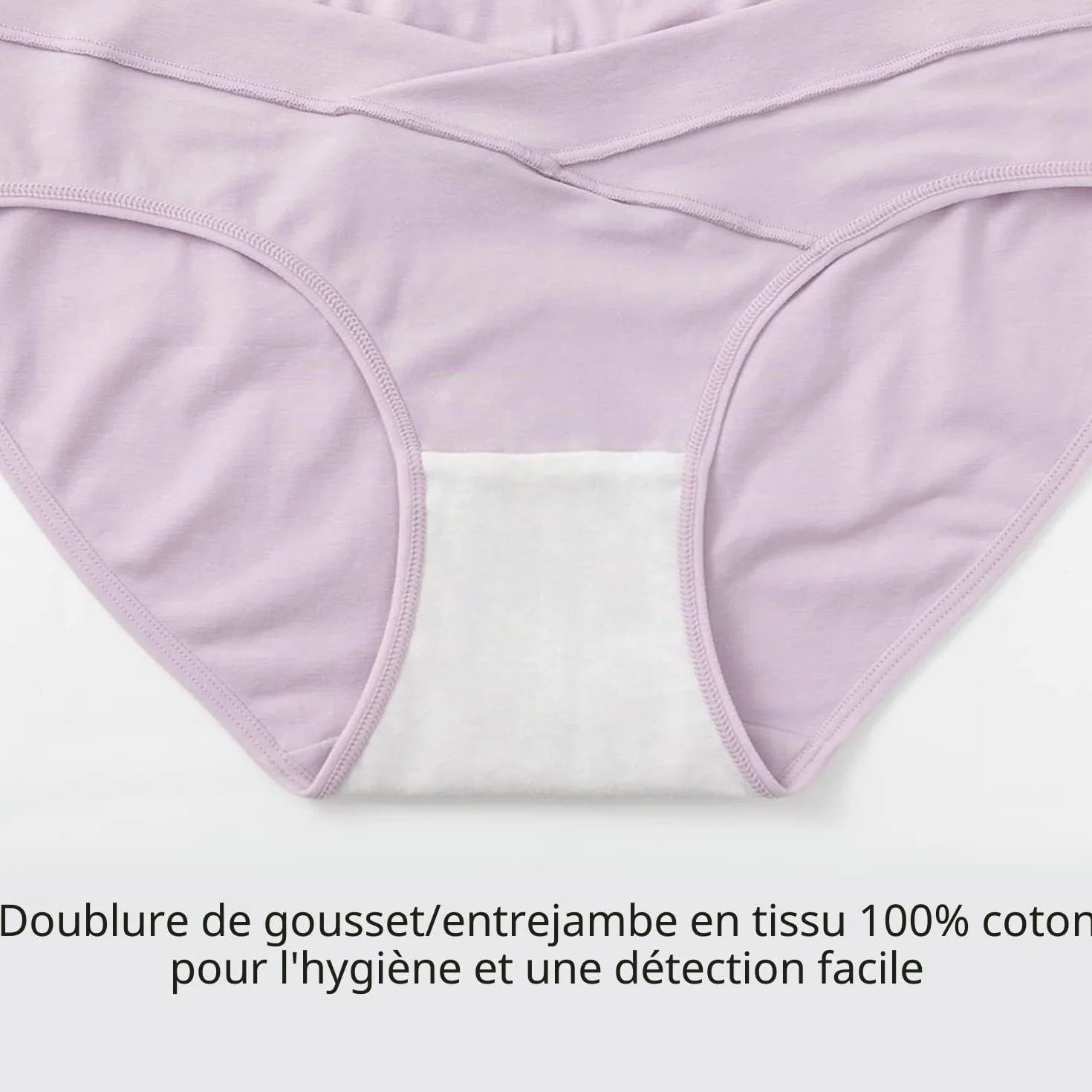 HBselect 6 pcs Culotte Maternité Grossesse Femmes Enceintes Sous-vêtements Berceau