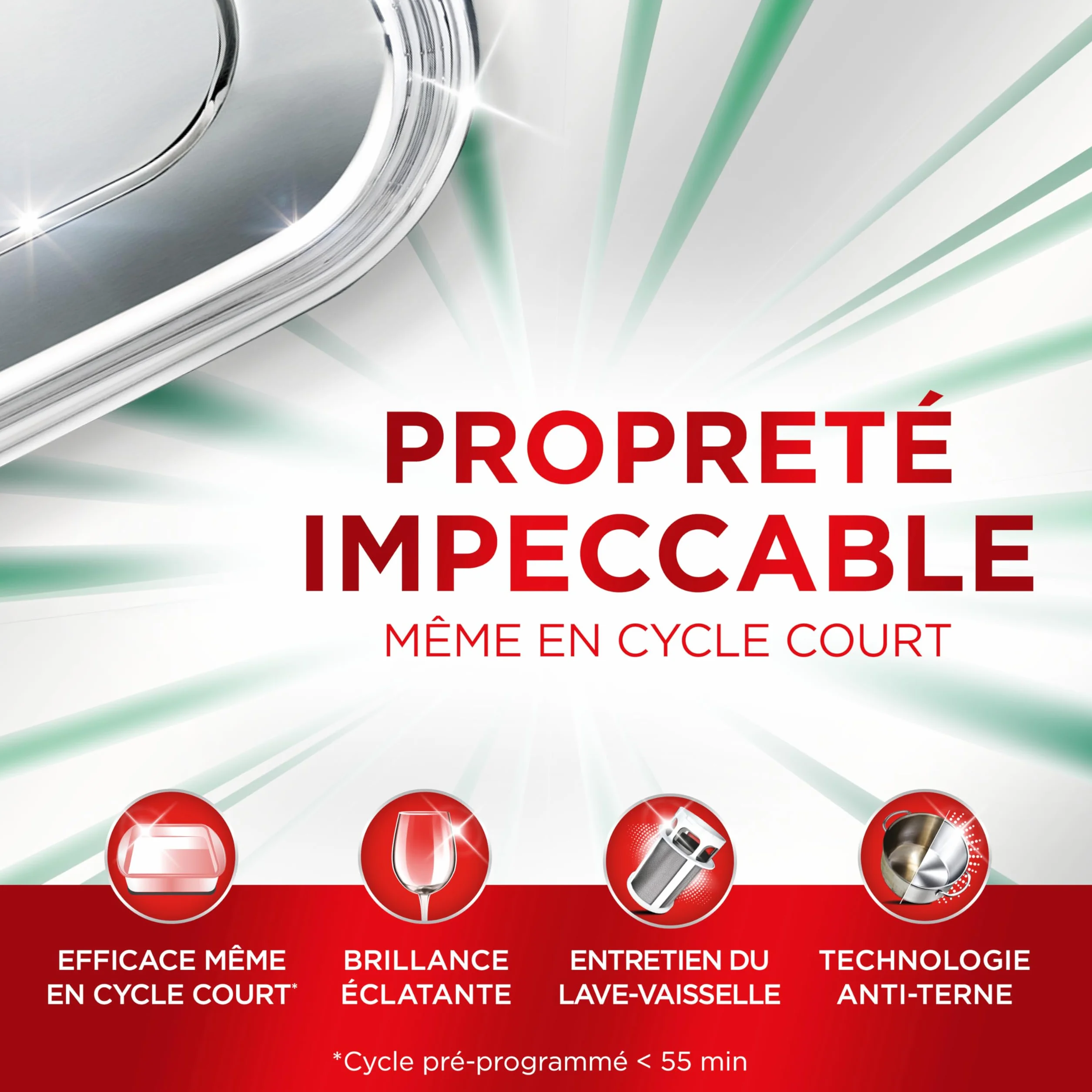 Fairy Platinum Plus Tablettes Lave-vaisselle Tout-en-1, 114 Tablettes (19x6), Parfum Citron, Technologie Anti-Terne, Prévient le Calcaire, Système Pré-Lavage Intégré, Efficace en Cycle Court