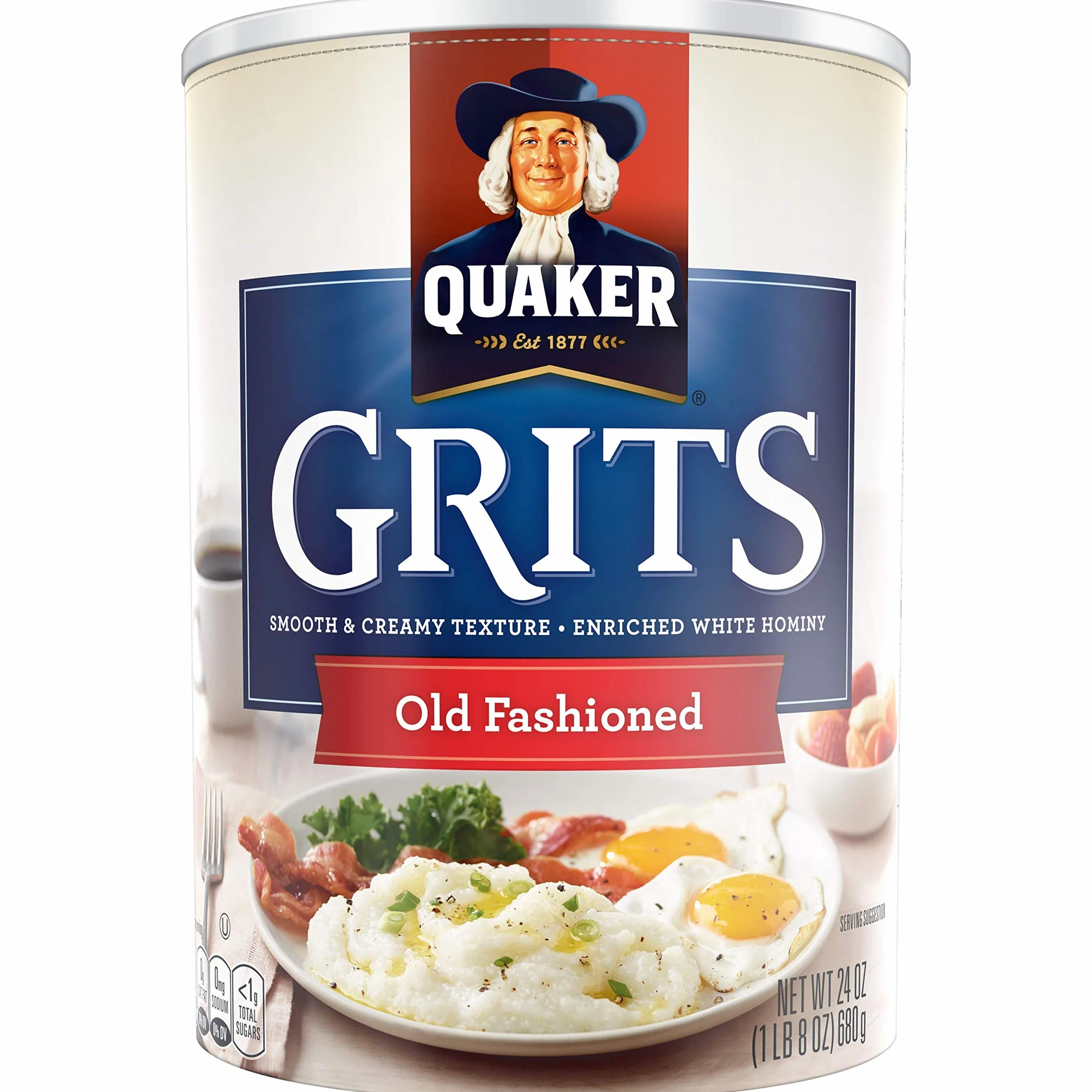 Quaker Old Fashioned Grains lisses et crémeux, 24 oz PACK OF 2