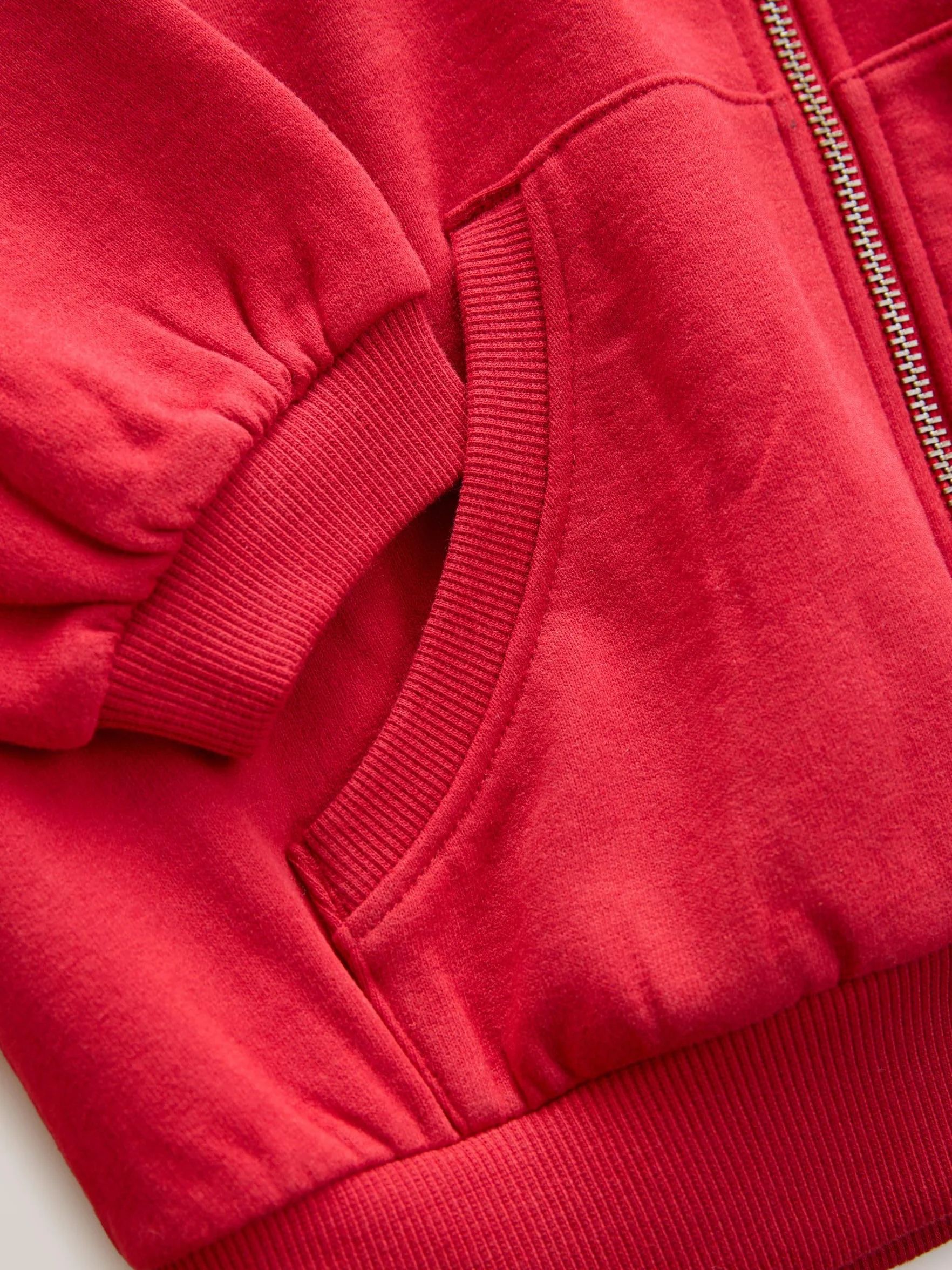 NEXT Fille Sweat à Capuche Sport zippé en Coton Majoritaire