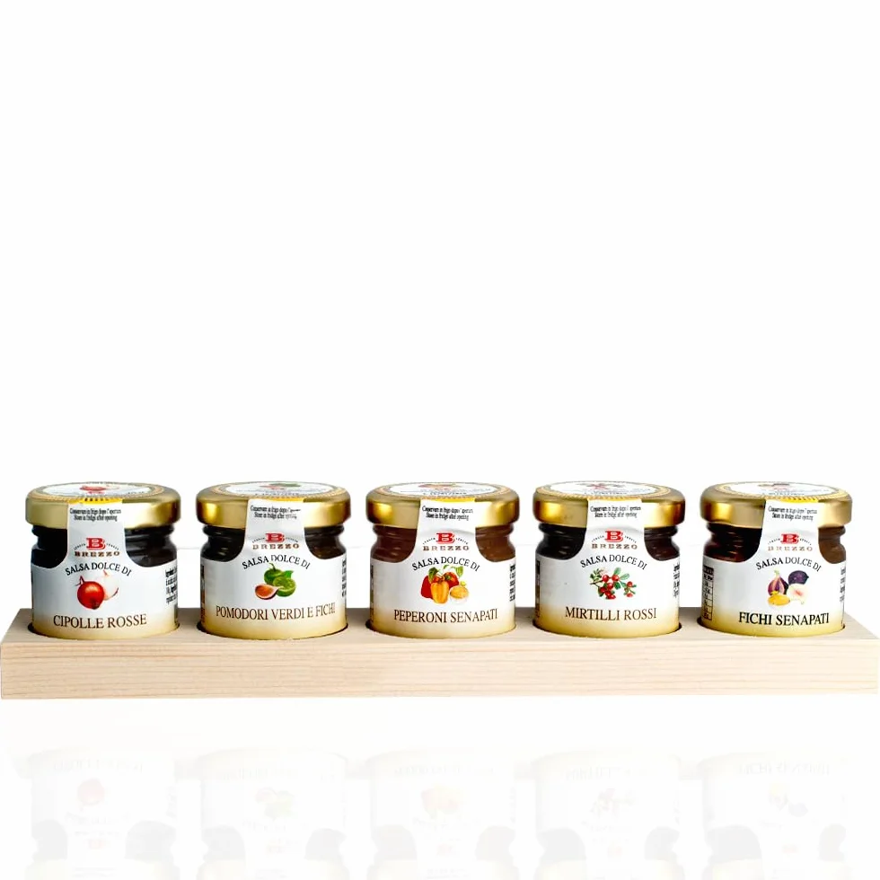 Condiments Italiens Pour Plateau De Fromage - Coffret Cadeau (5 x 35g)
