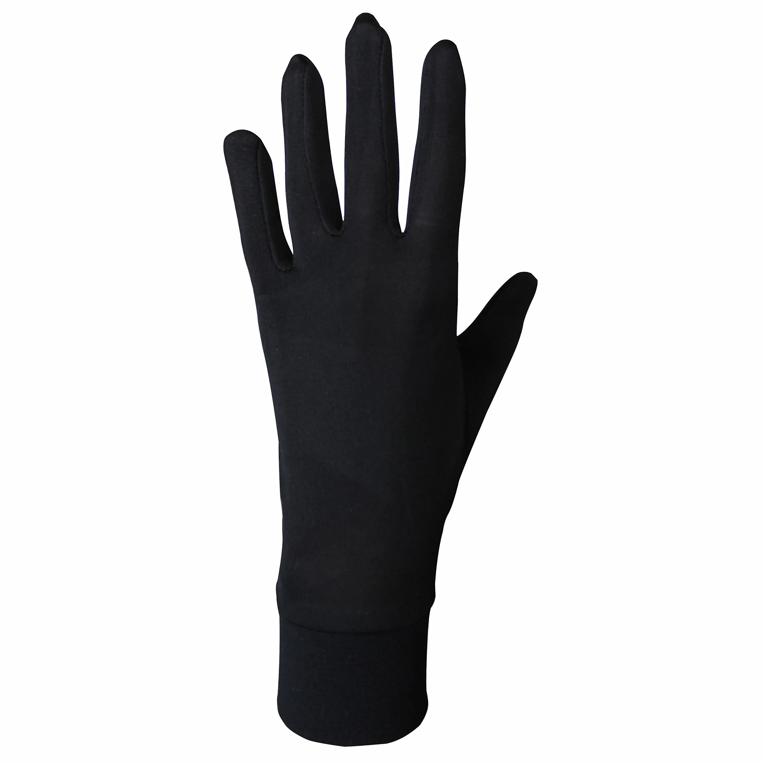 Thermiques en Soie 100% Pure Gants Intérieurs pour Cyclistes, Skieurs, Plein Air (Extra Small)