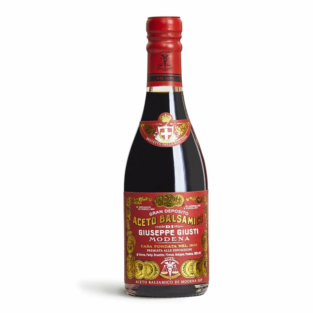 Giusti - Vinaigre Balsamique de Modène IGP 3 Médailles d'Or - 250ml Champagnotta